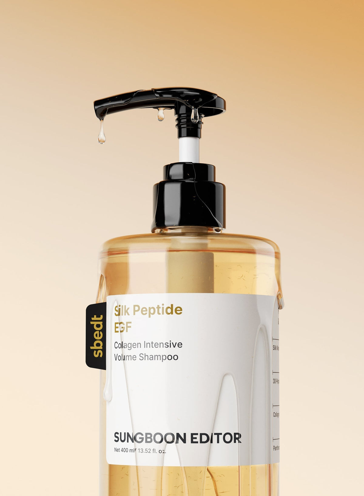 Silk Peptide EGF Collagen Intensive Volume Shampoo (400ml)