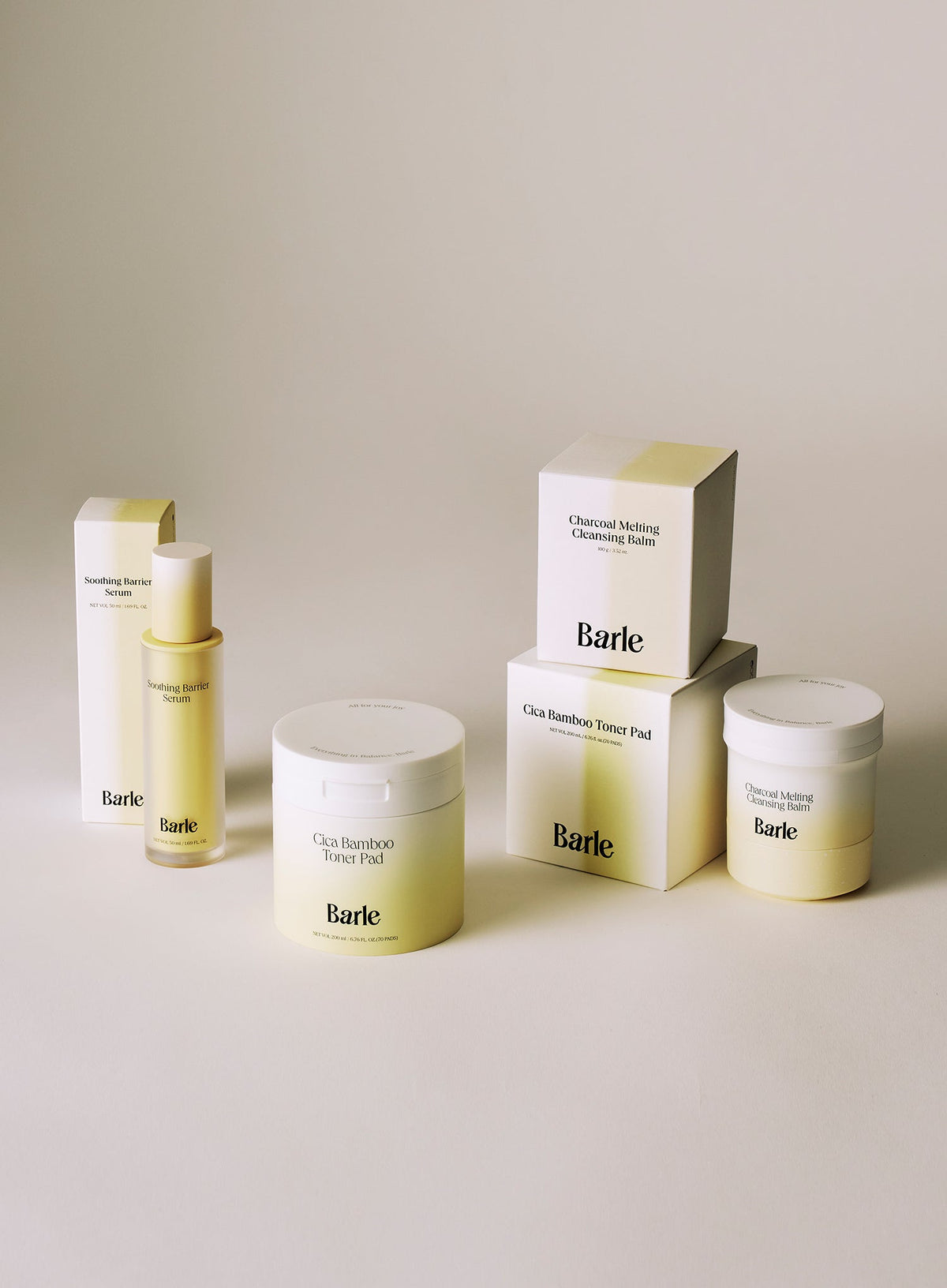 Cica Bamboo Toner Pads Trio Set (70ea*3ea)