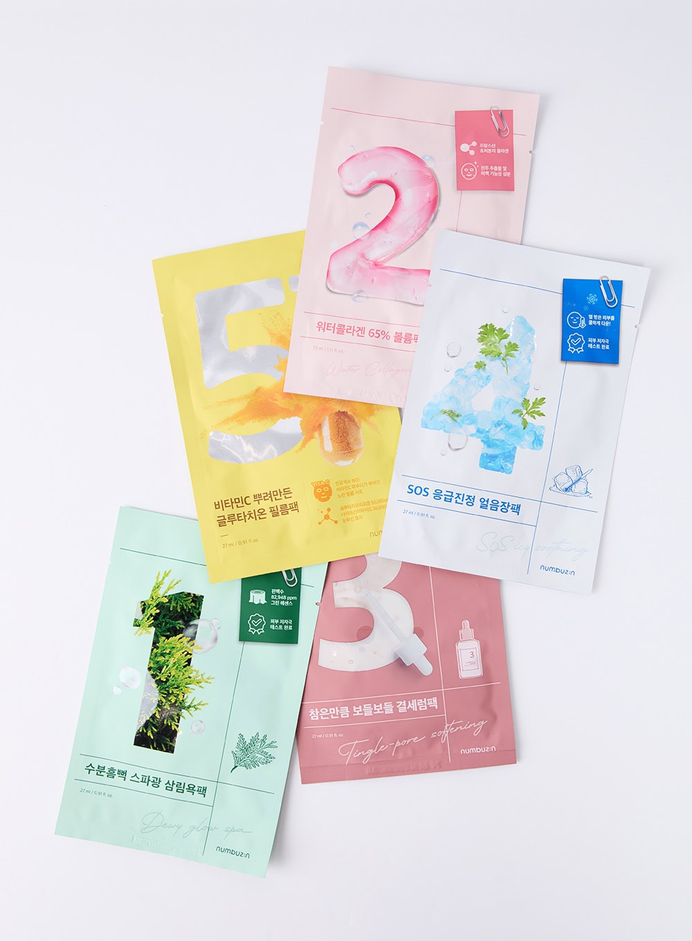 No.5 Vitamin Spotlight Sheet Mask 5 Set (1ea / 27ml)*5ea