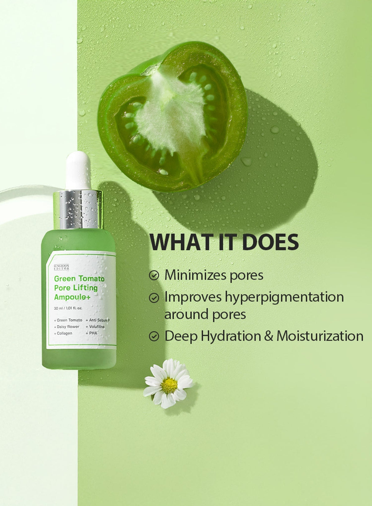 Green Tomato Pore Lifting Ampoule+ (75ml)