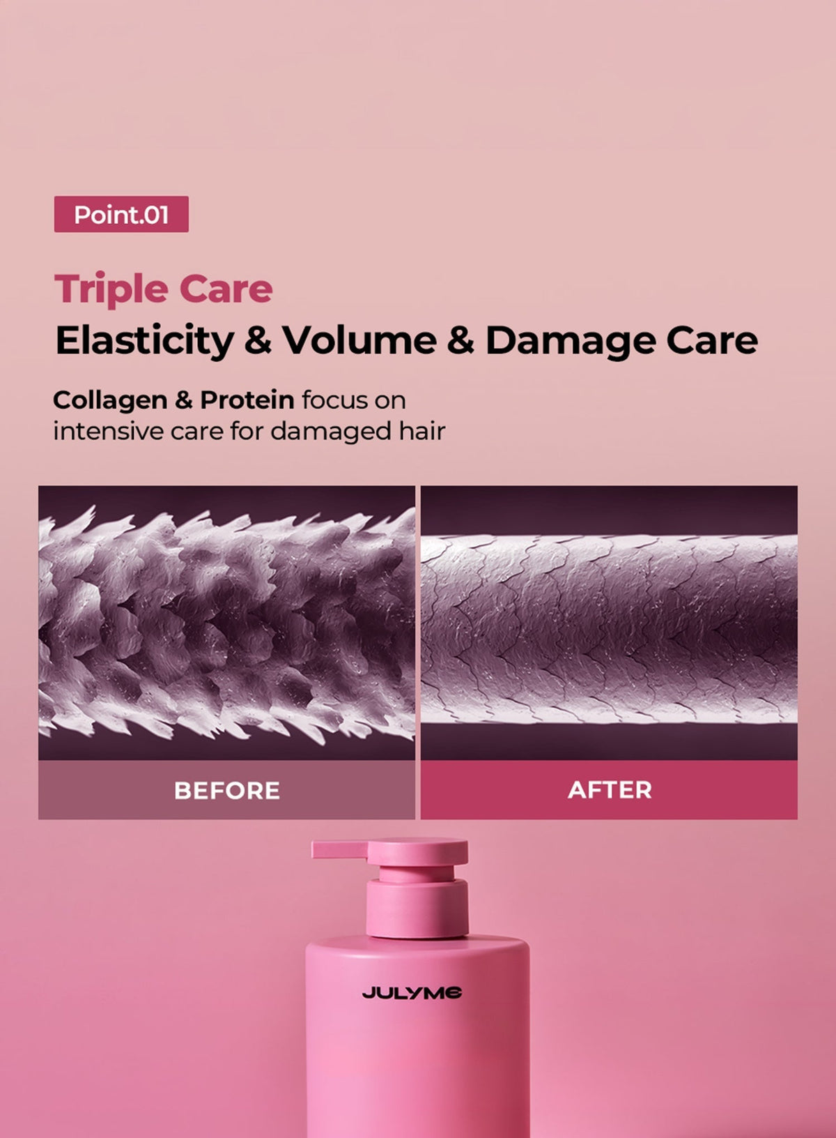 Damage Care Perfume Shampoo Full Bloom (500ml)