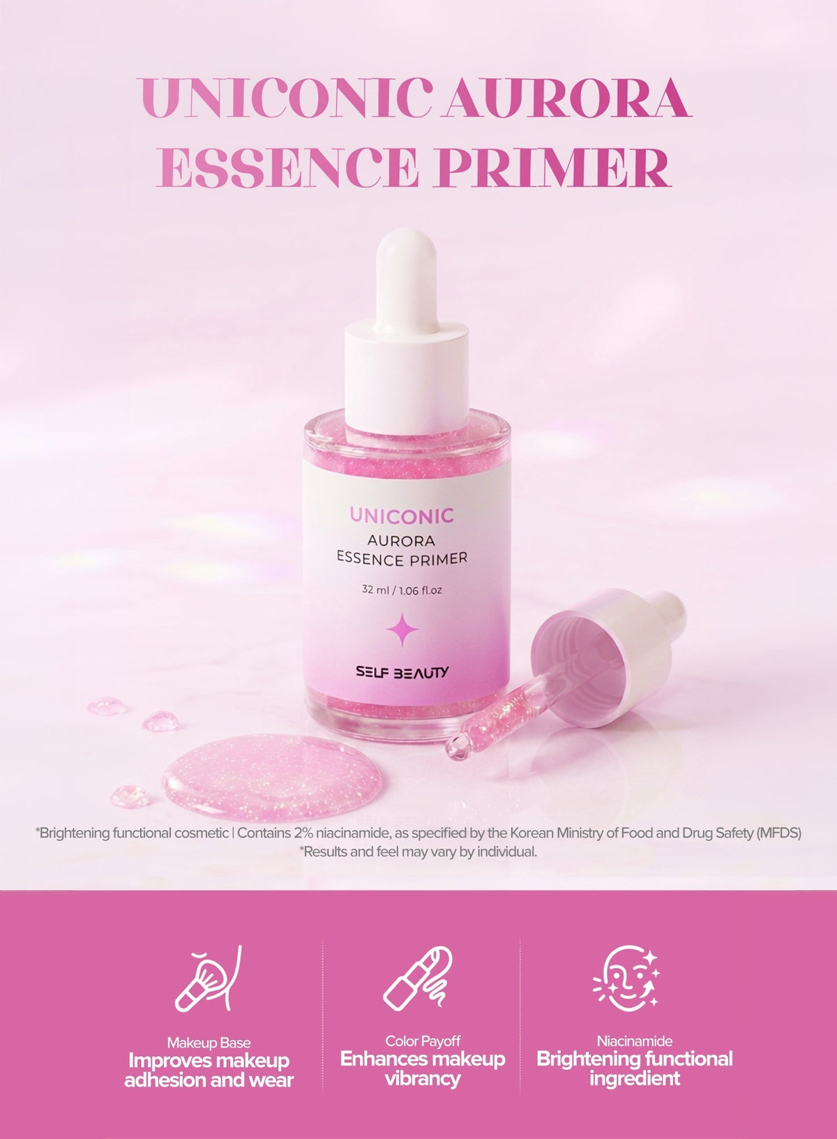 Uniconic Aurora Essence Primer (32ml)
