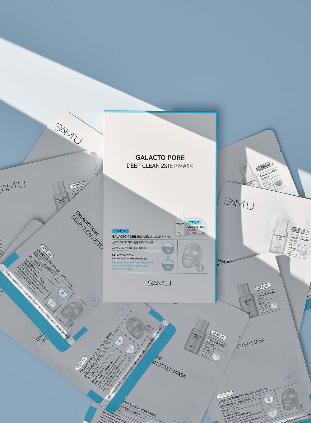 Galacto Pore Deep Clean 2 Step Mask (23ml, 4ea)