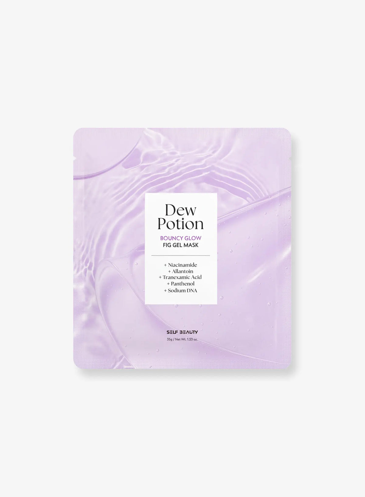 Dew Potion Bouncy Glow Fig Gel Mask (35g, 1ea)