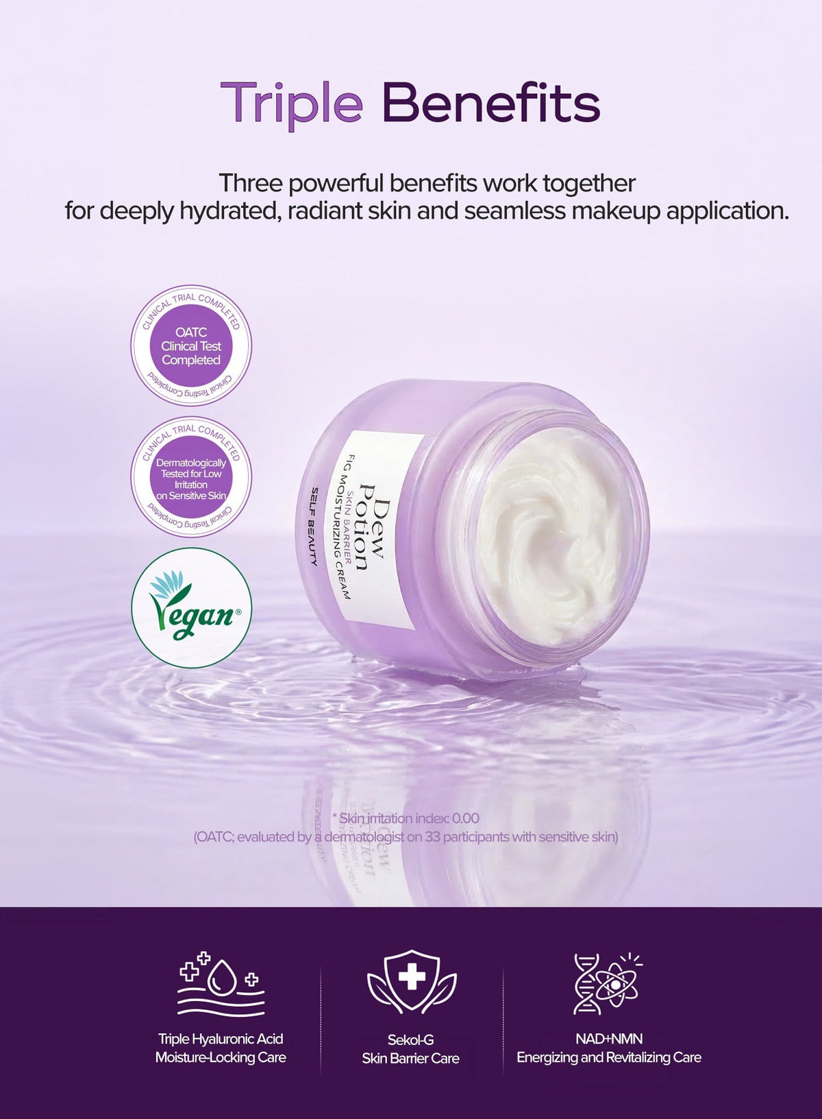 Dew Potion Skin Barrier Fig Moisturizing Cream (50ml)