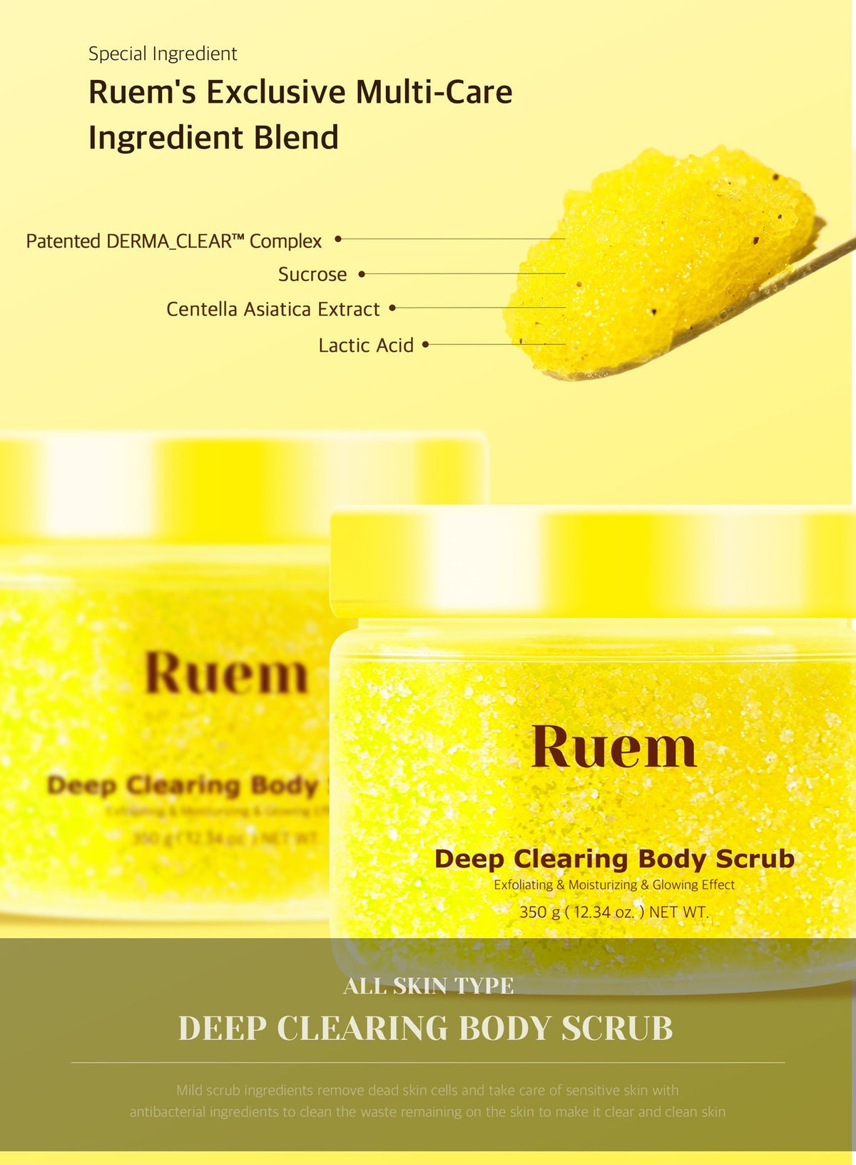 Deep Clearing Body Scrub (350g)