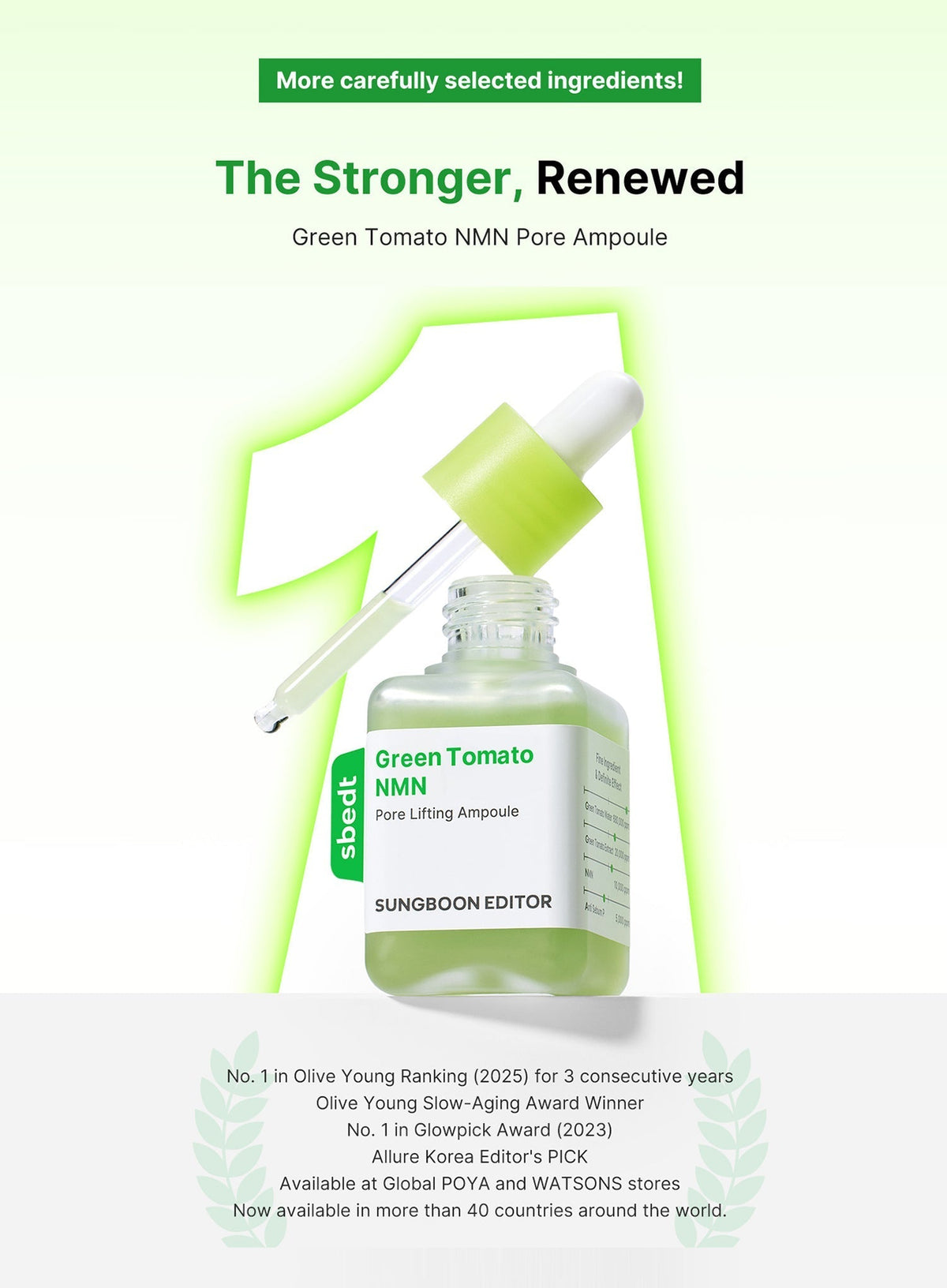 Green Tomato NMN Pore Minimizing Ampoule (40ml)