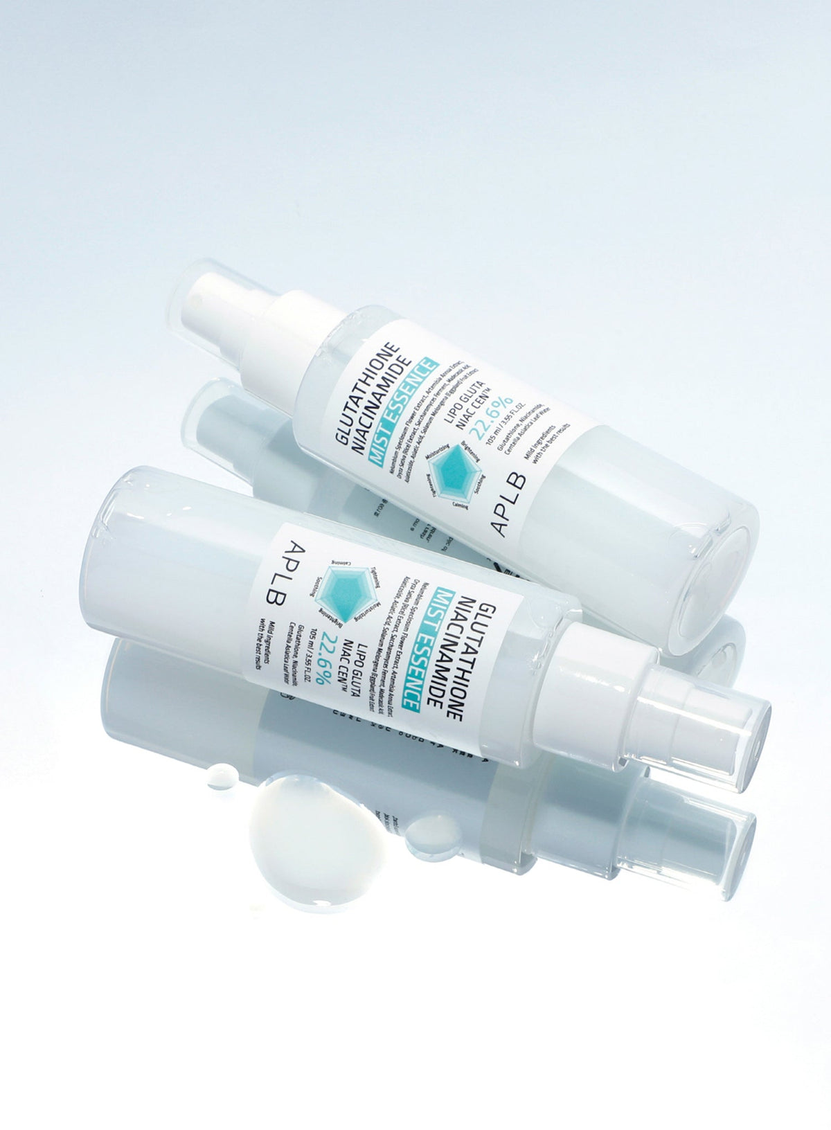 Glutathione Niacinamide Mist Essence Trio Set (105ml*3ea)