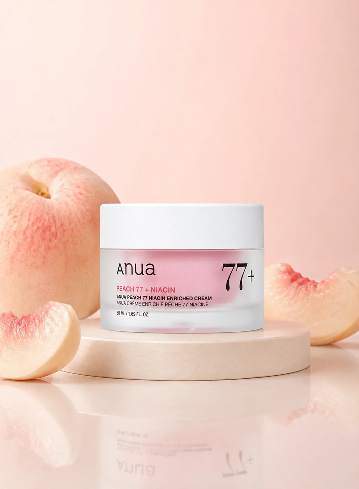 Peach 77% Niacin Enriched Cream (50ml)
