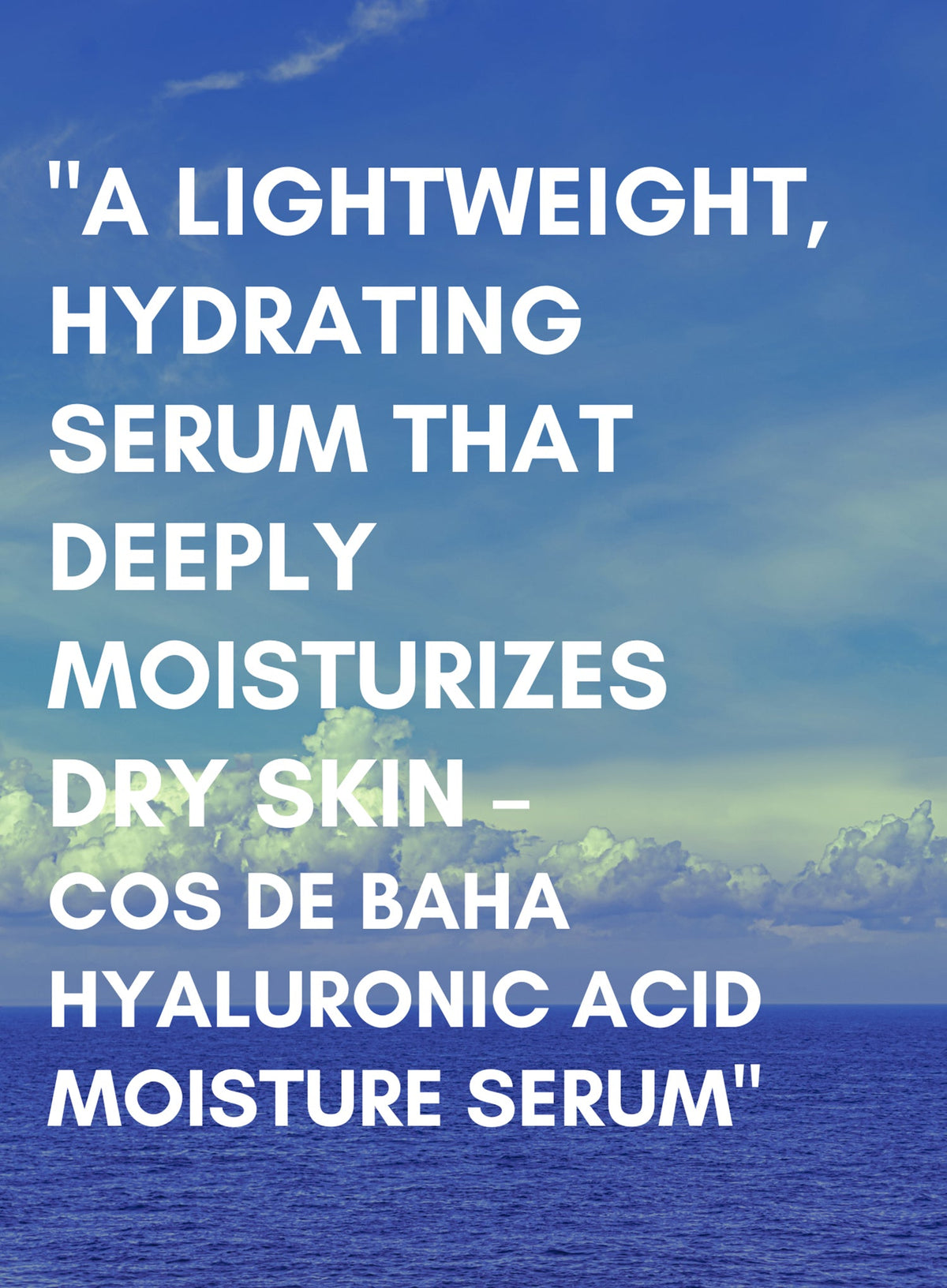 Pure Hyaluronic 1% 10,000 ppm Serum 30ml (H)