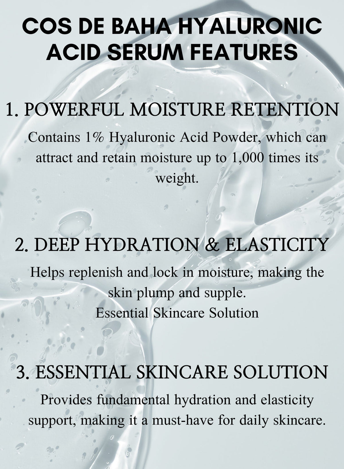 Pure Hyaluronic 1% 10,000 ppm Serum Duo Set (120ml*2ea) (H120)