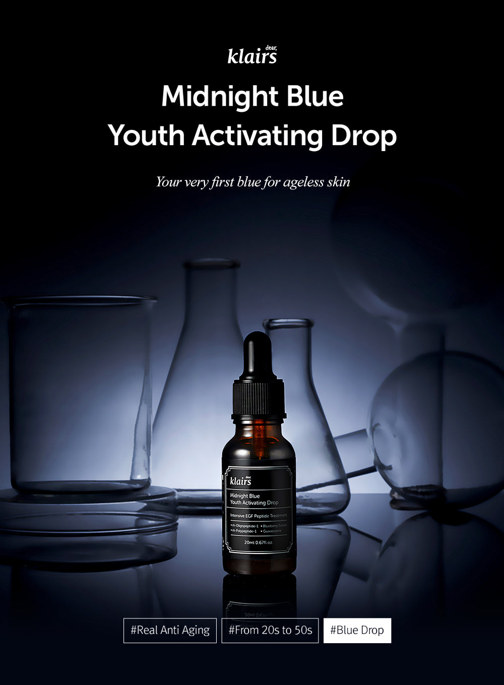 Midnight Blue Youth Activating Drop Trio Set (20ml*3ea)