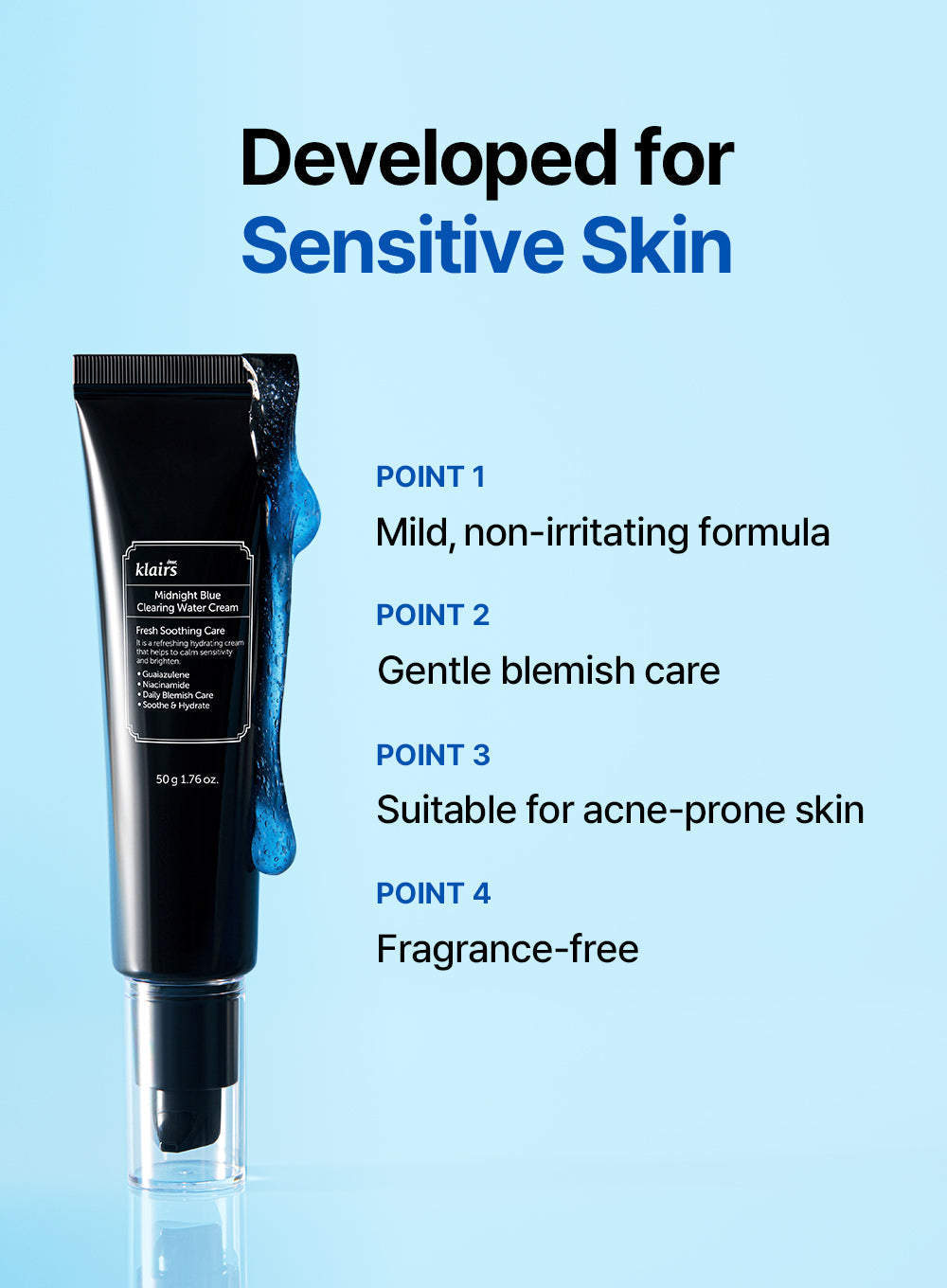 Midnight Blue Clearing Water Cream Duo Set (20g*2ea)