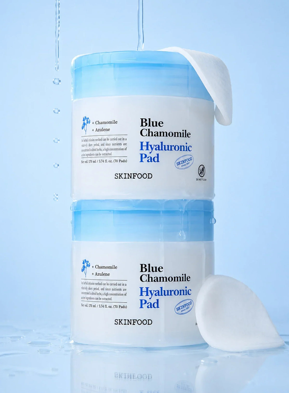 Blue Chamomile Hyaluronic Pad (170ml)