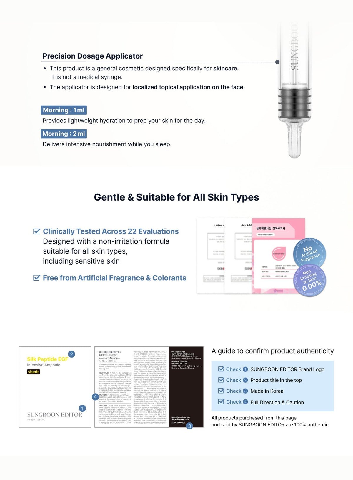 Silk Peptide EGF Intensive Ampoule Duo Set (35ml*2ea)
