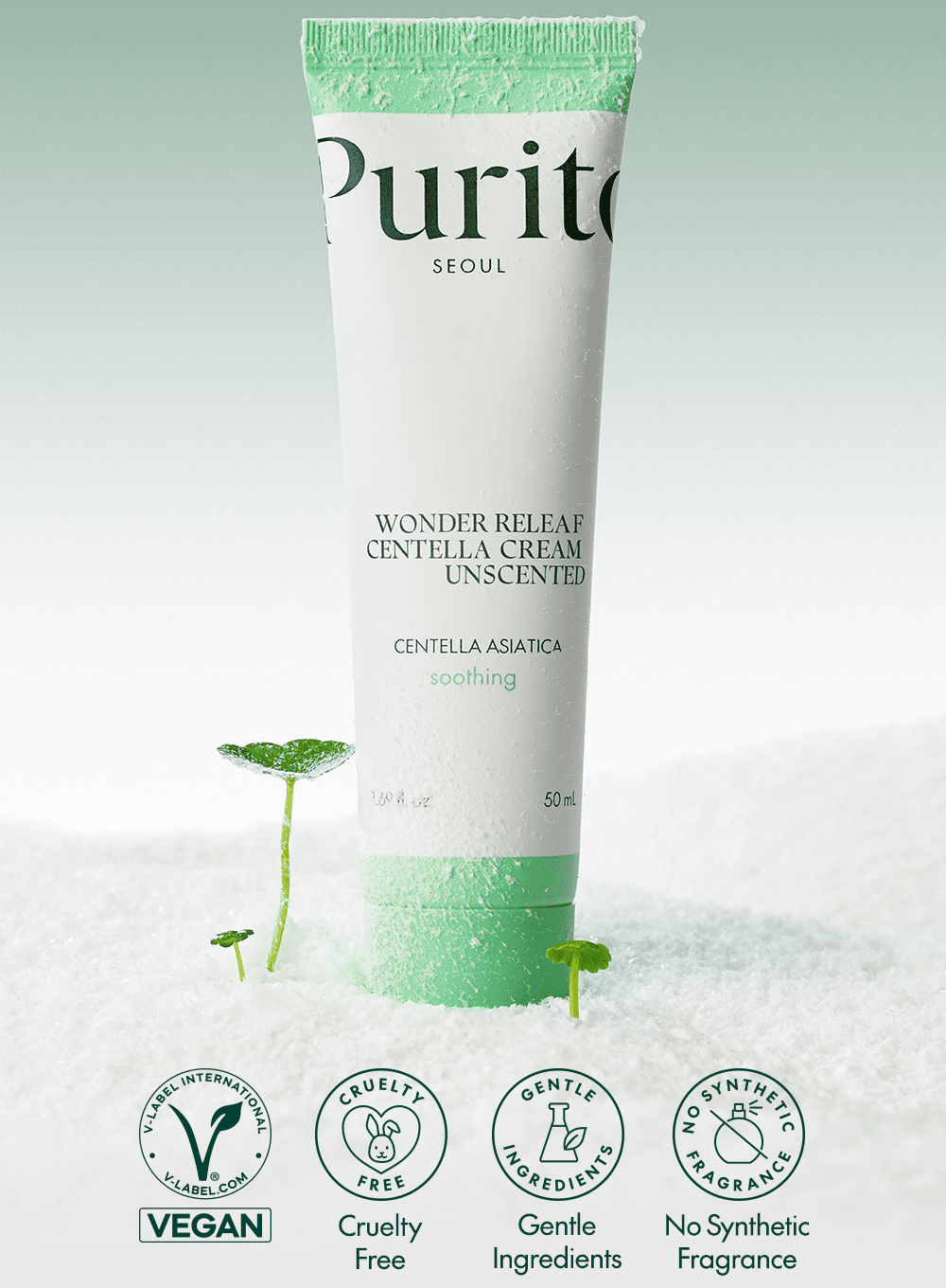 Wonder Releaf Centella Cream Unscented Trio Set (50ml*3ea)