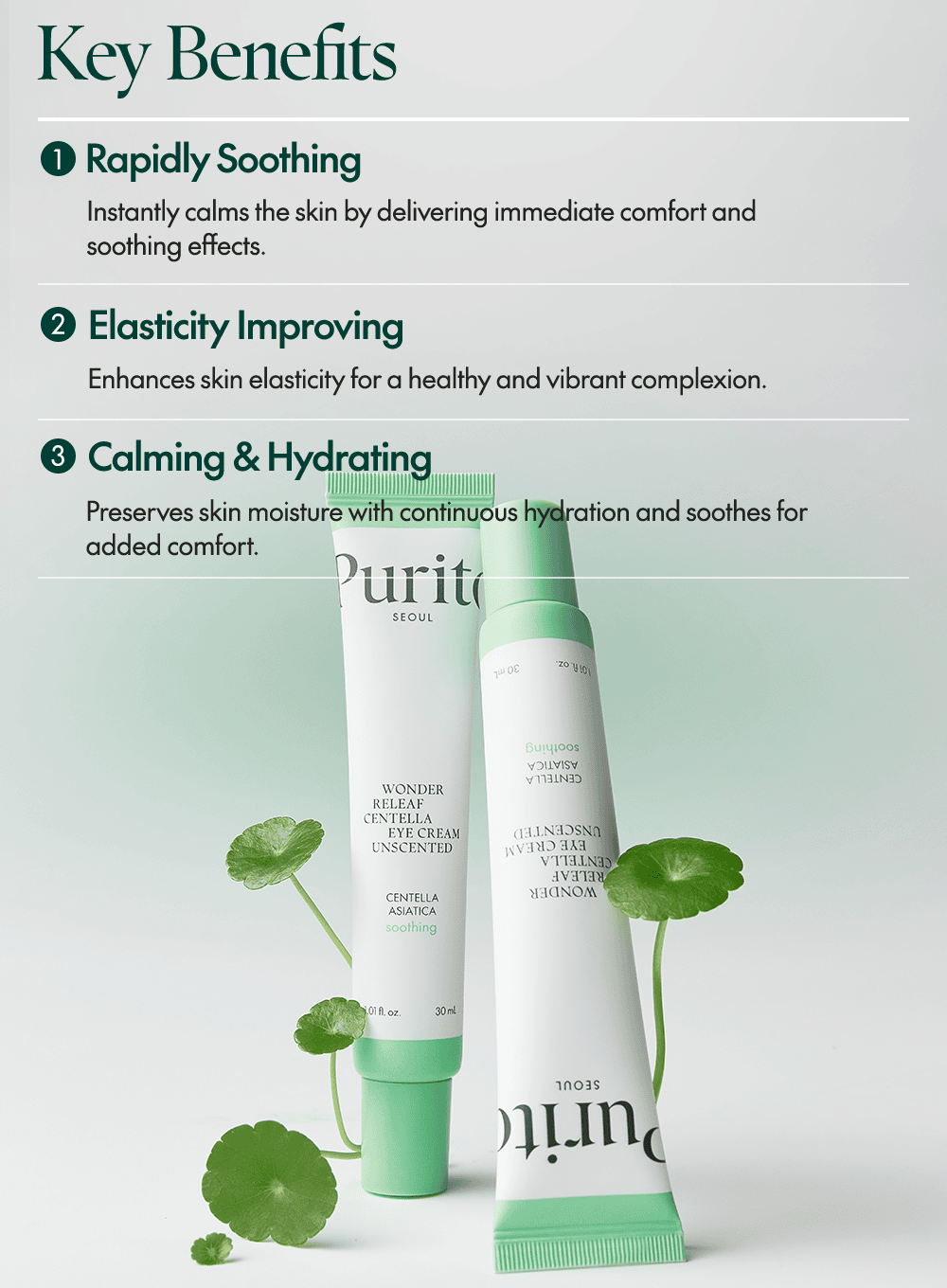 Wonder Releaf Centella Eye Cream Unscented Trio Set (30ml*3ea)