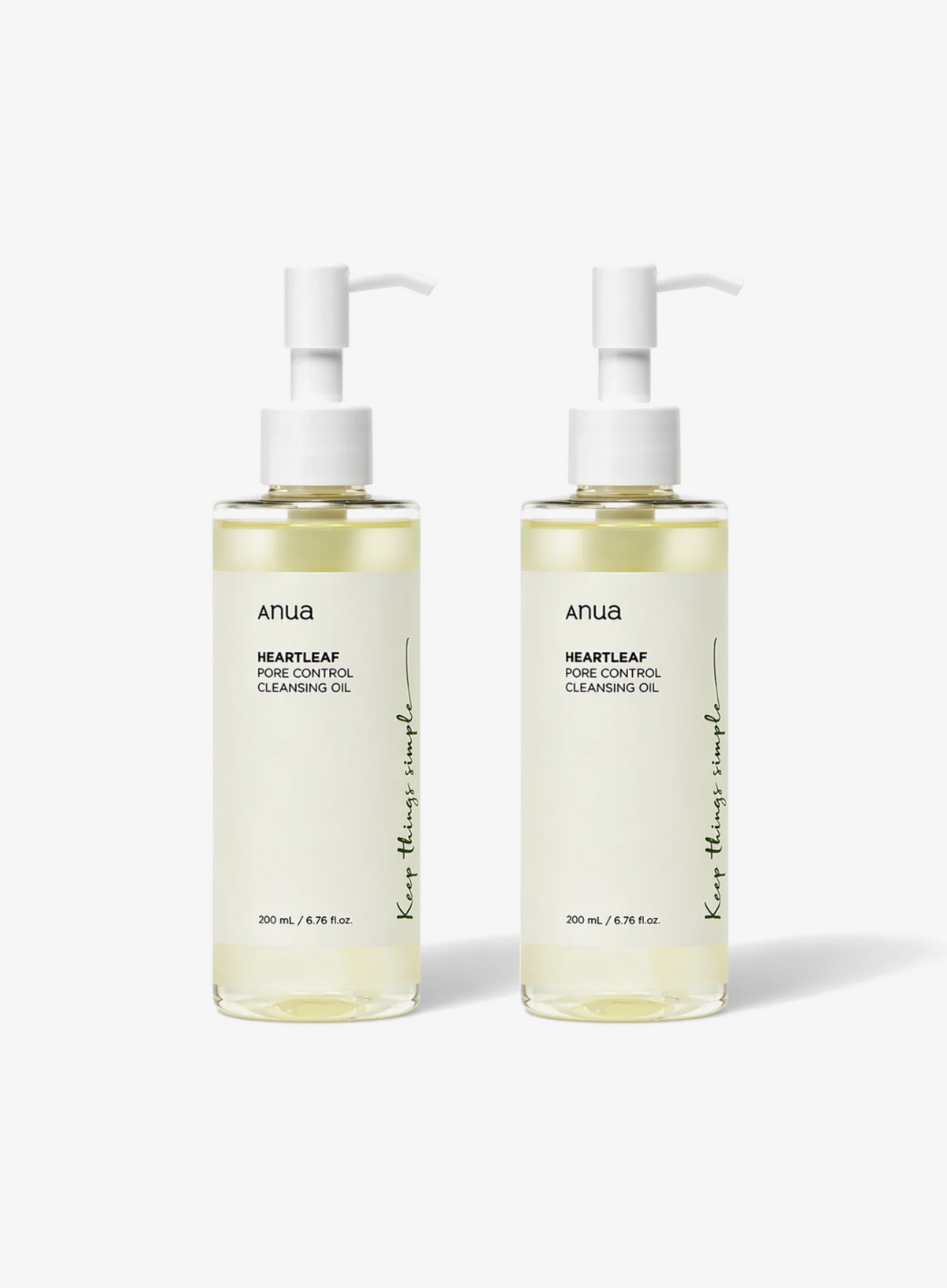 Heartleaf Pore Control Cleansing Oil Duo Set (200ml*2ea)
