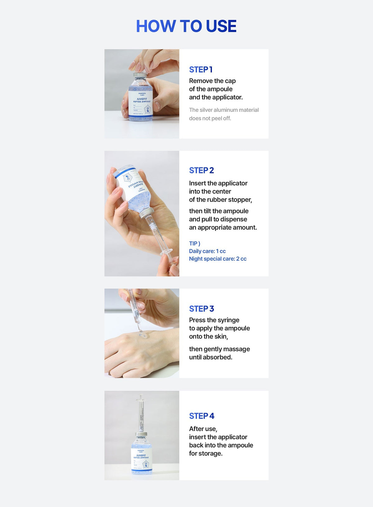[Limited] Juvefit Peptide Cream & Ampoule Set