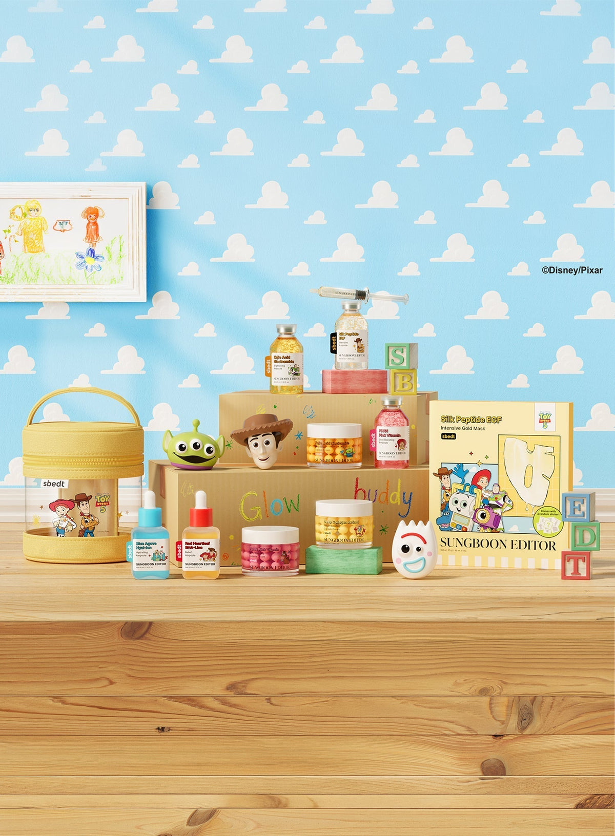 [Toy Story Edition] PDRN Pink Vitamin Glow Boosting Capsule Cream (+Random Sticker) (50ml)