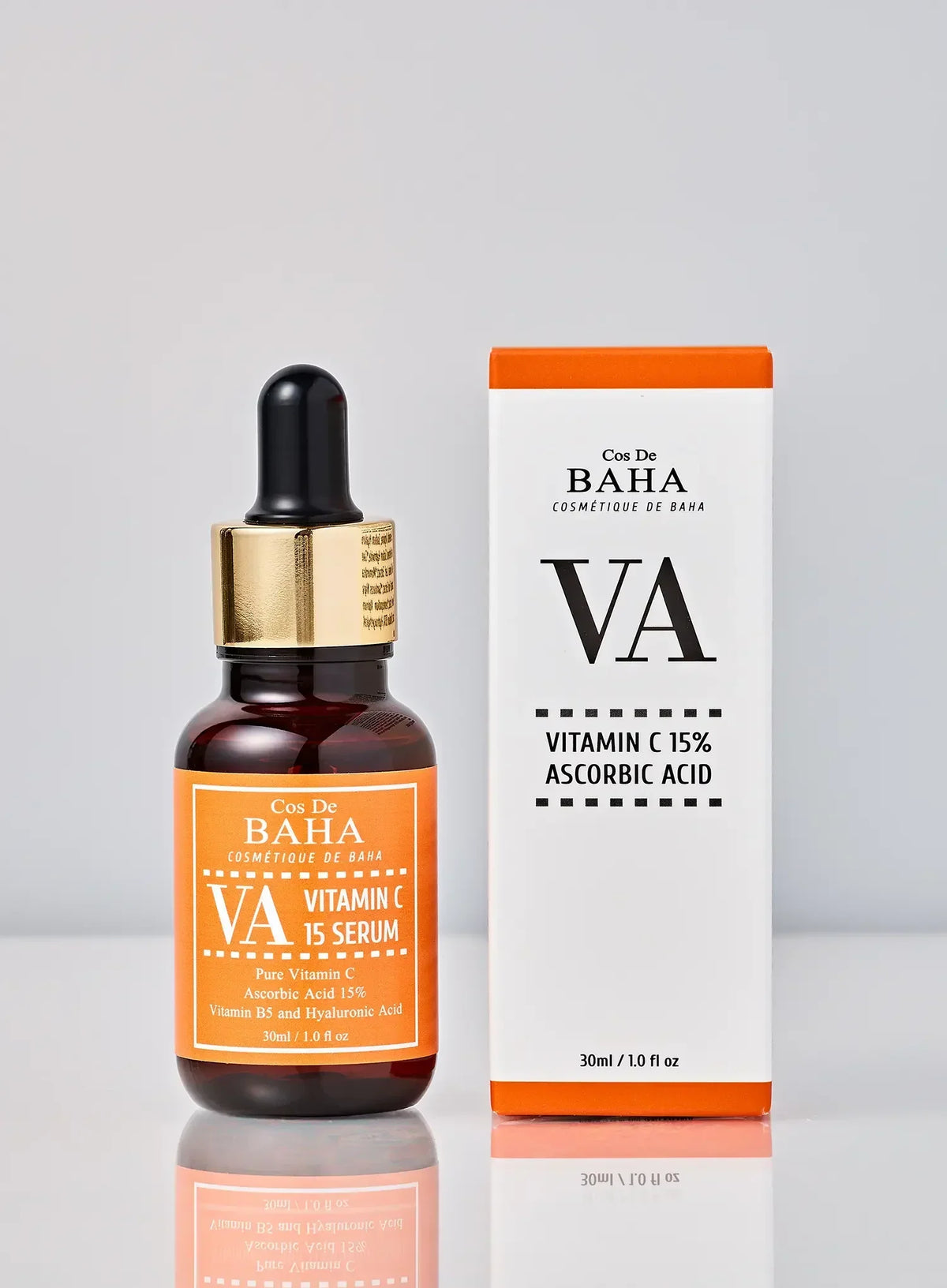 Vitamin C 15% Arbutin 2% B5 Hyaluronic Acid Serum 30ml (VA)