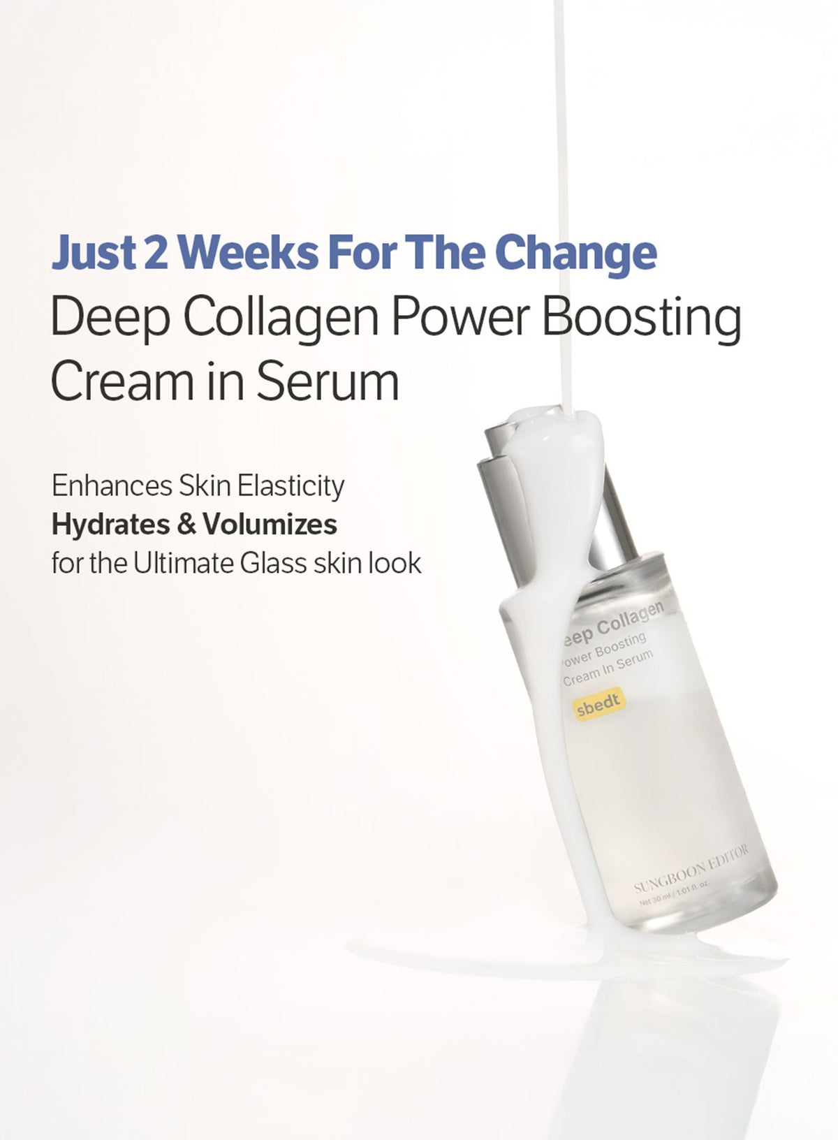 Deep Collagen Power Boosting Cream In Serum Duo Set (30ml*2ea)