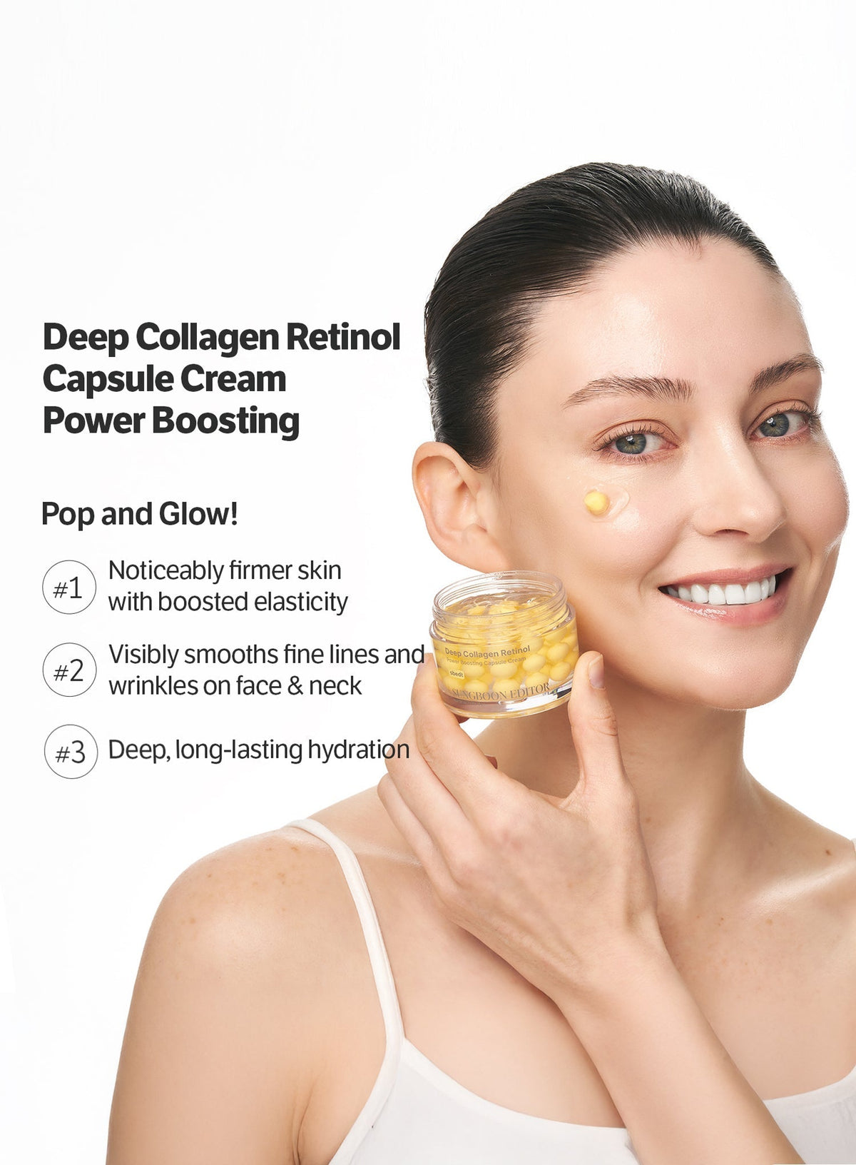 Deep Collagen Retinol Power Boosting Capsule Cream Duo Set (55g*2ea)