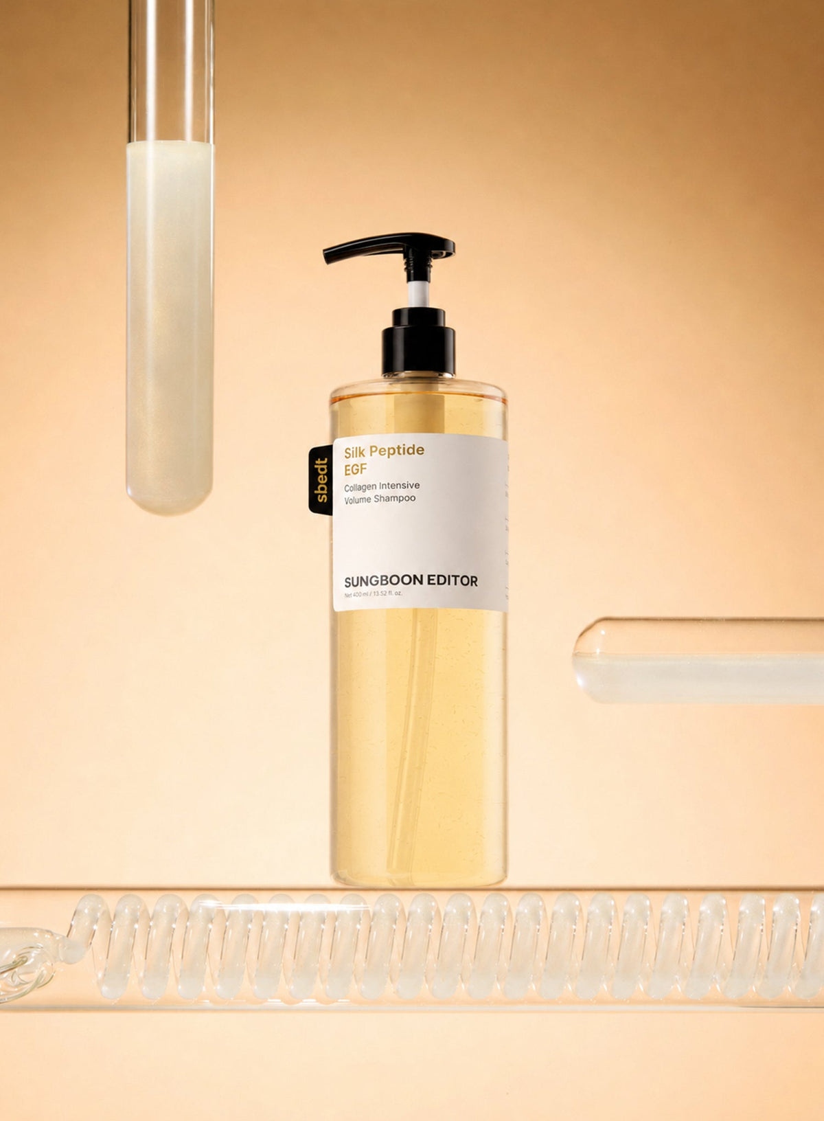 Silk Peptide EGF Collagen Intensive Volume Shampoo (400ml)
