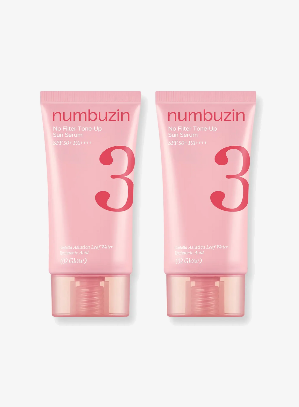 No Filter Tone-Up Sun Serum SPF50+ PA++++ Duo Set (50ml*2ea) - 02 GLOW