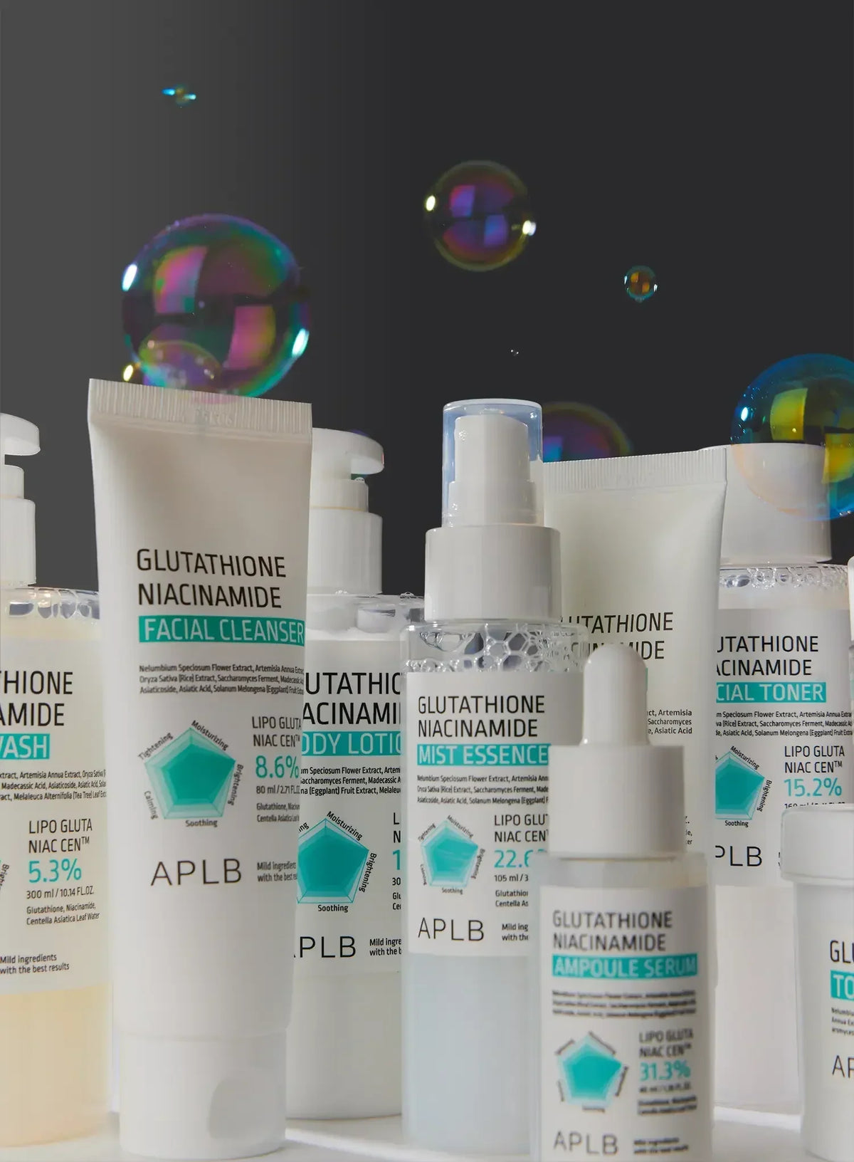 Glutathione Niacinamide Mist Essence Trio Set (105ml*3ea)