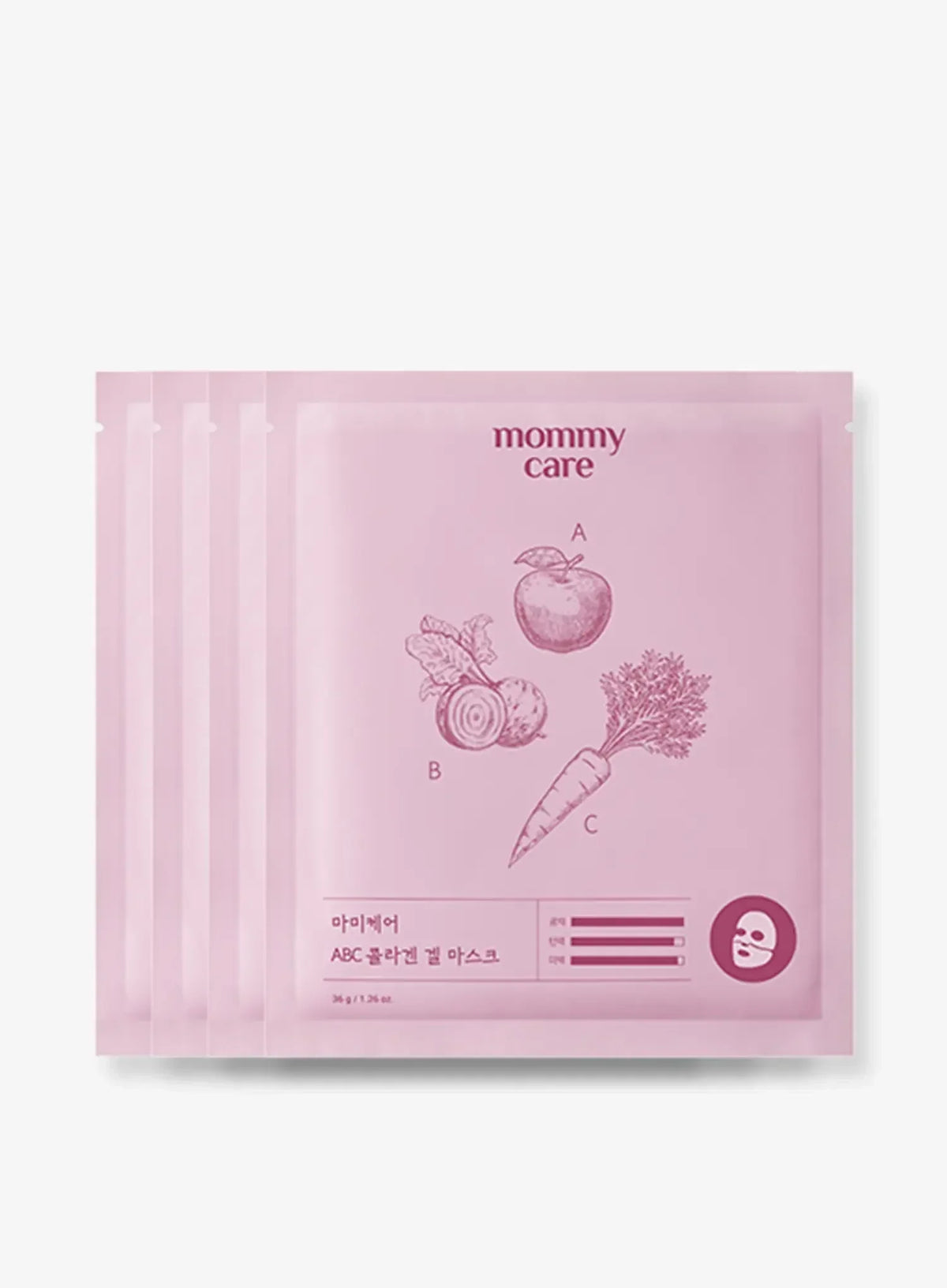 ABC Collagen Gel Mask Set (36g*4pcs)