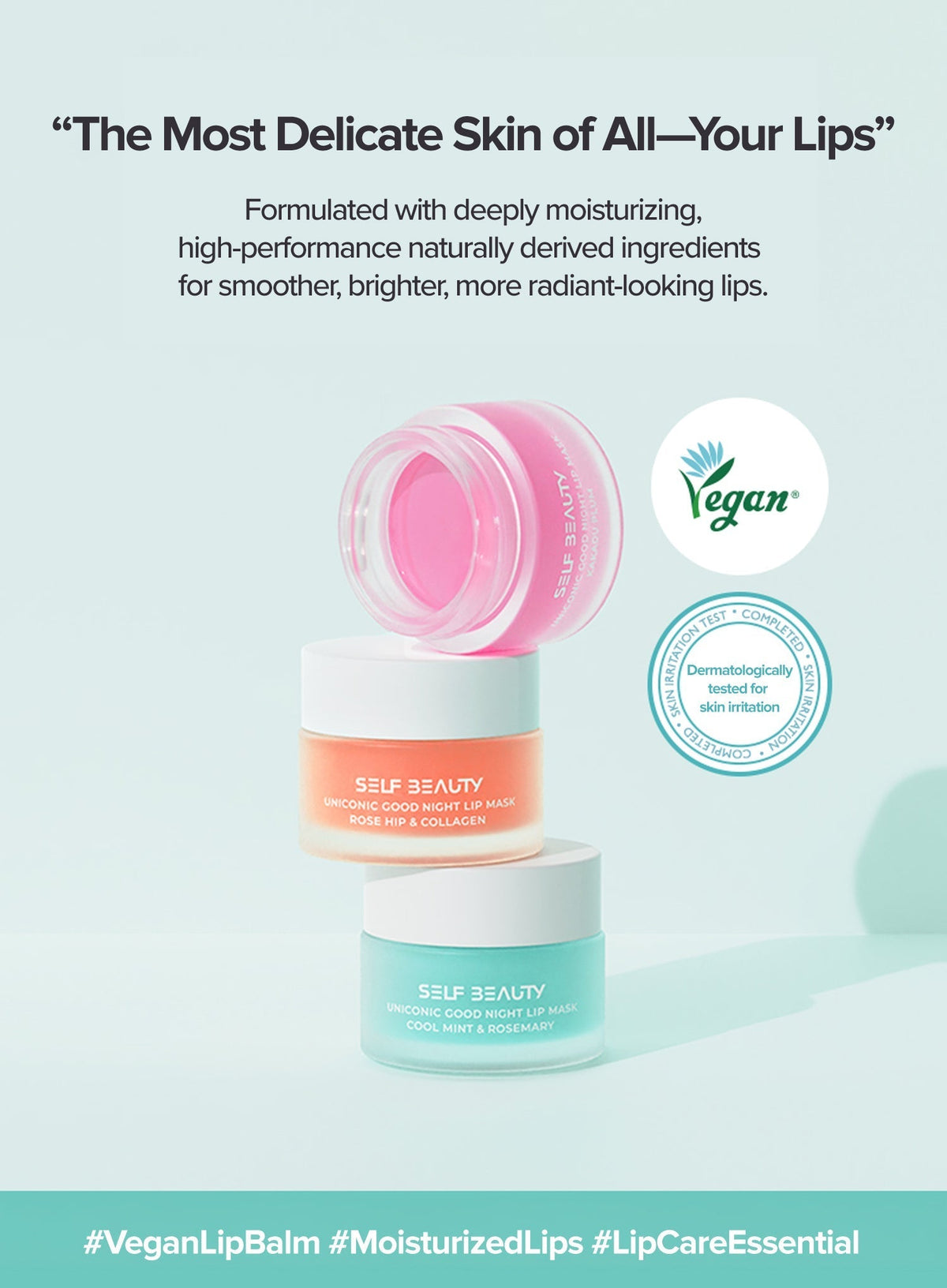Uniconic Goodnight Lip Mask — Rosehip & Collagen (14.5g)