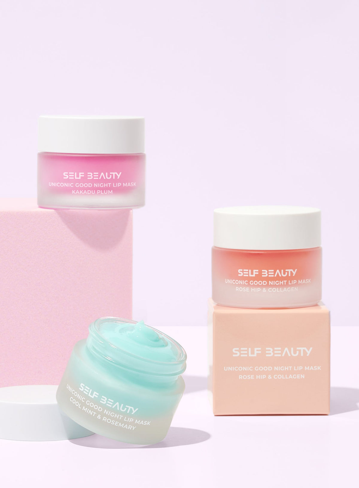 Uniconic Goodnight Lip Mask — Cool Mint & Rosemary (14.5g)