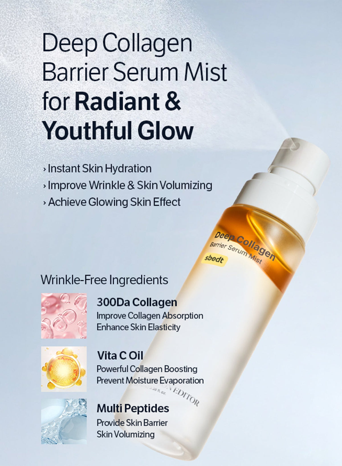 Deep Collagen Barrier Serum Mist (100ml)