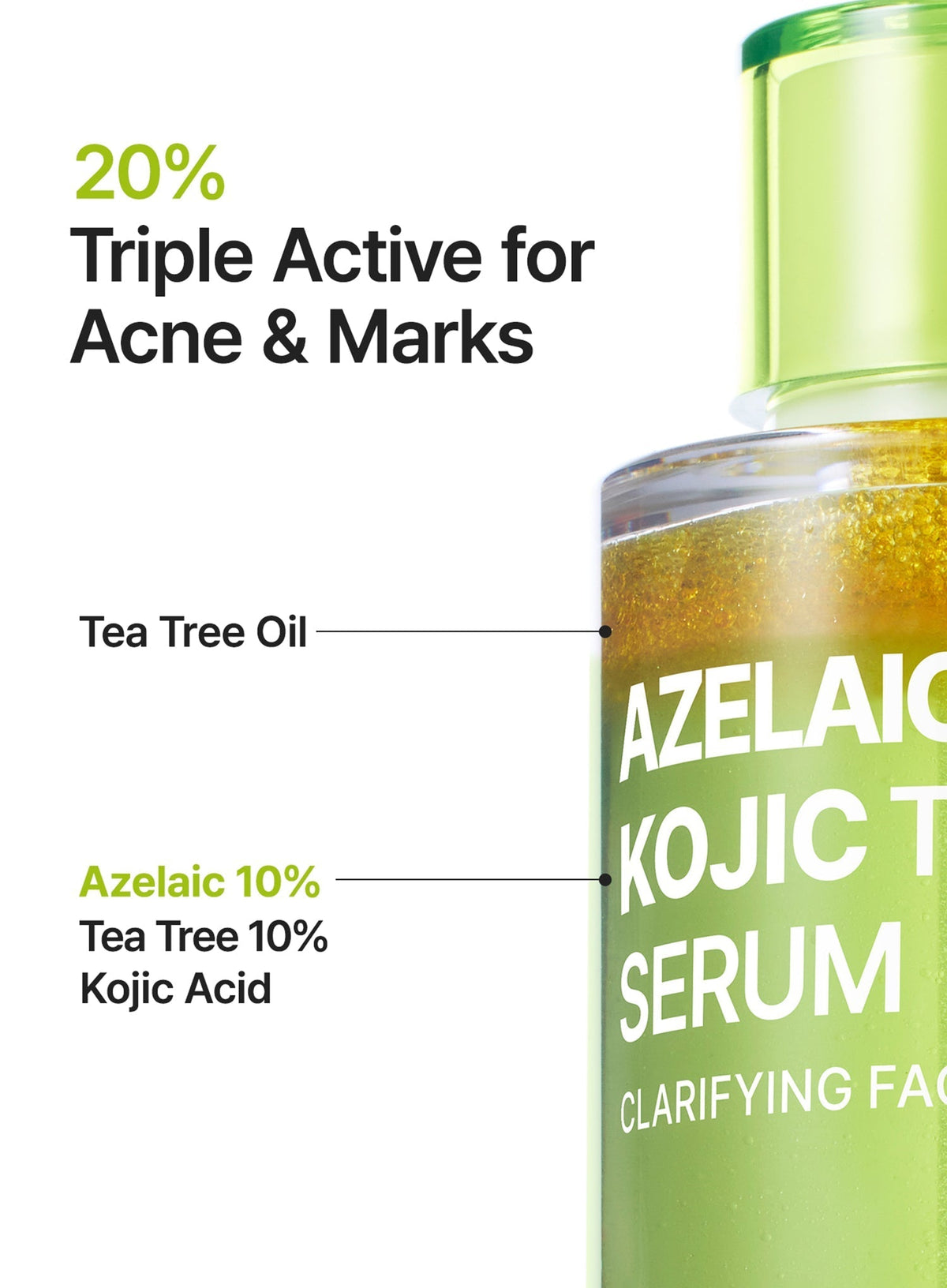 Azelaic Acid 10 Kojic Tea Tree Serum (30ml)