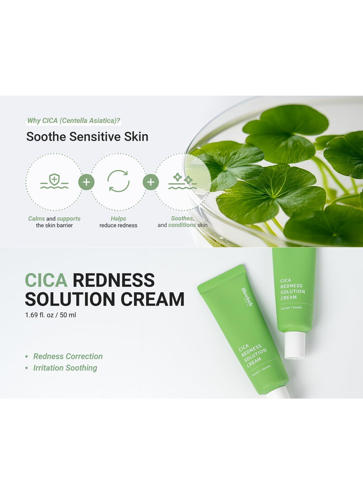 Cica Redness Solution Cream Trio Set (50ml*3ea)