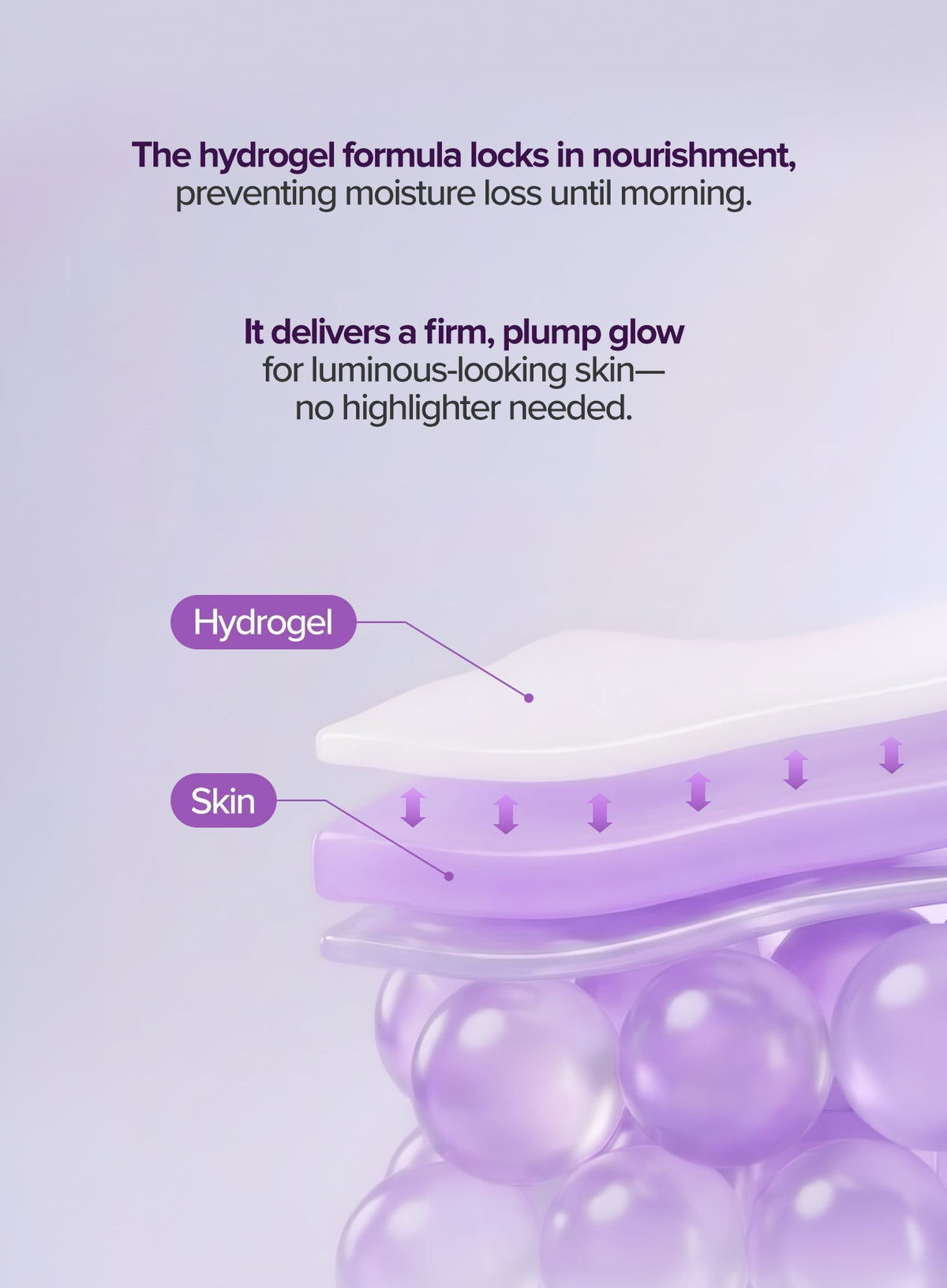 Dew Potion Bouncy Glow Fig Gel Mask (35g, 1ea)
