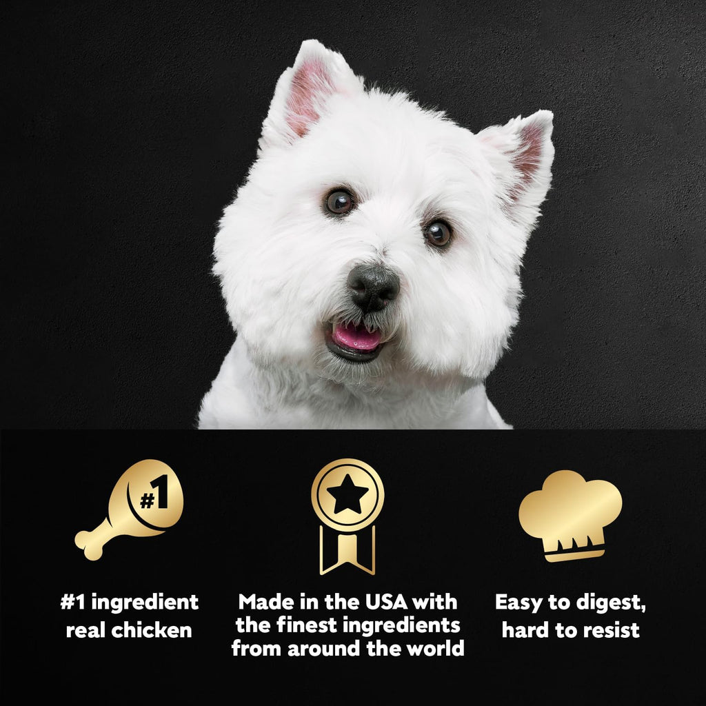Cesar Loaf & Topper Wet Dog Food, Ham & Egg Flavor, 3.5 oz, 24 Count | Pork #1 ingredient, easy to digest, no fillers or added sugar, use as meal or food topper, easy peel trays