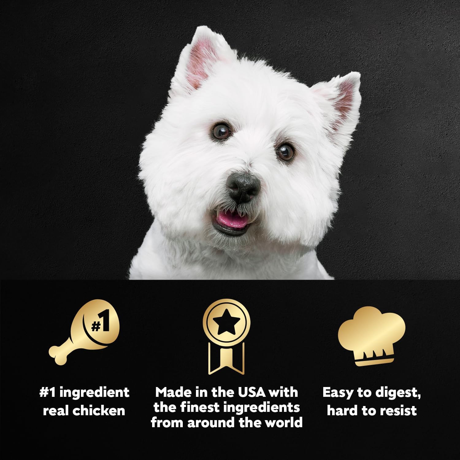 Cesar Loaf & Topper Wet Dog Food, Ham & Egg Flavor, 3.5 oz, 24 Count | Pork #1 ingredient, easy to digest, no fillers or added sugar, use as meal or food topper, easy peel trays