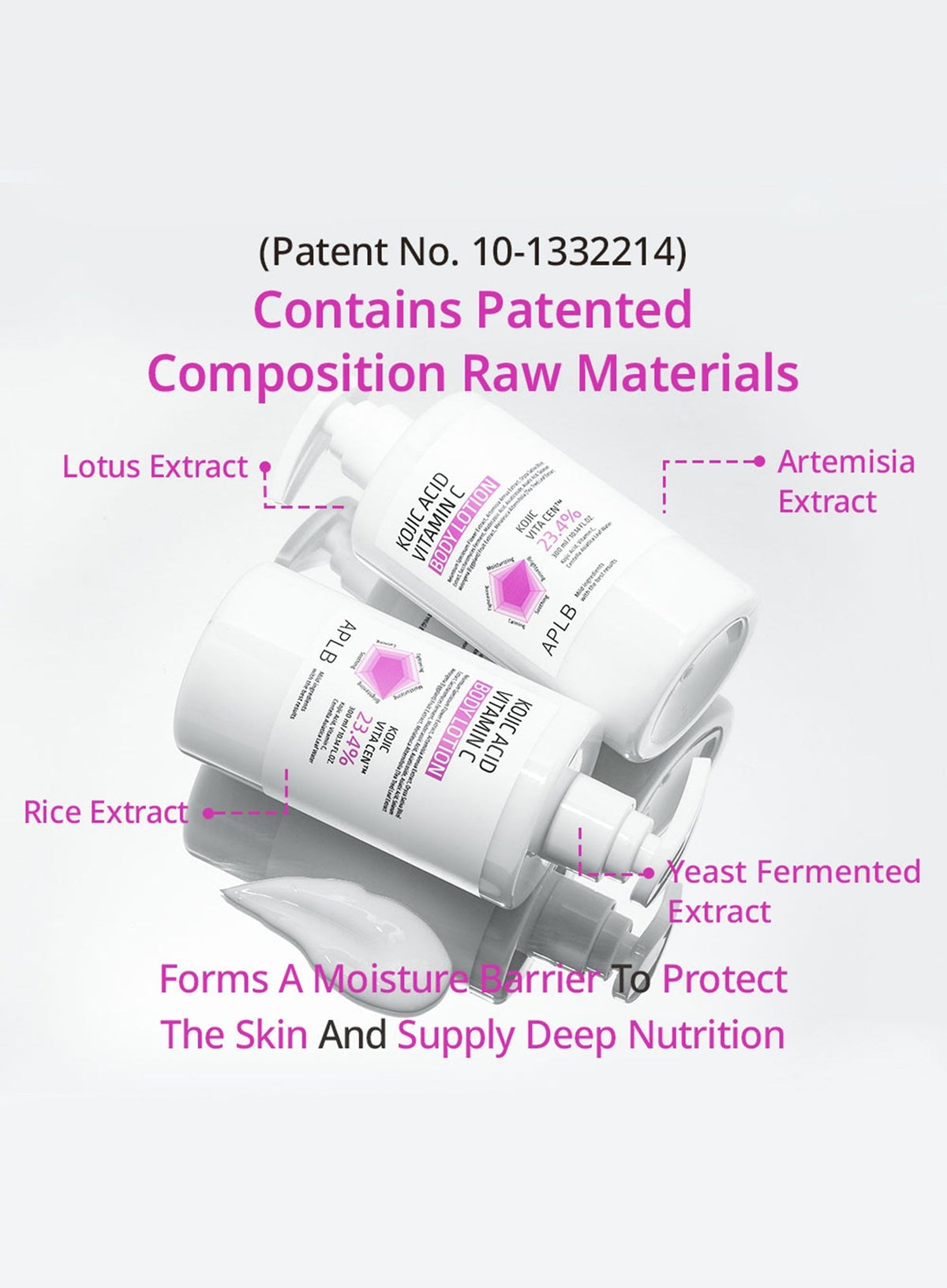 Kojic Acid Vitamin C Body Lotion (300ml)