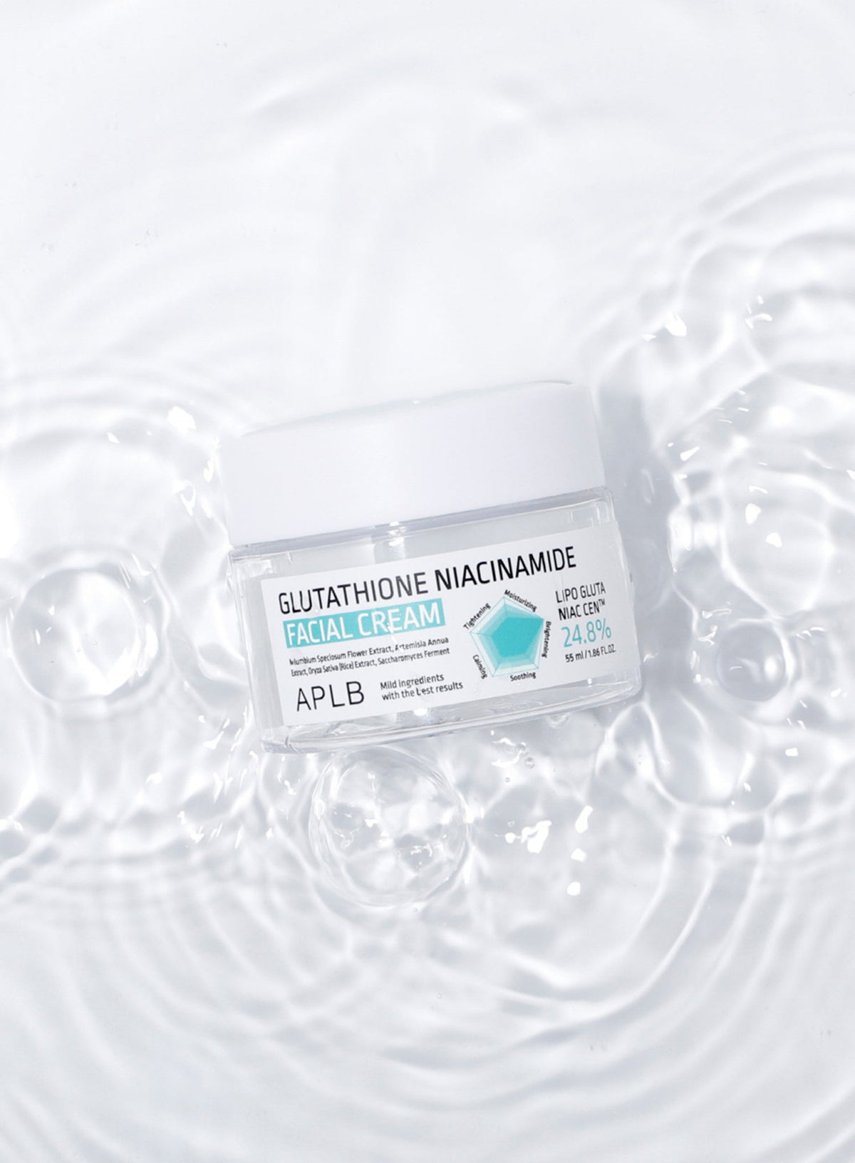 Glutathione Niacinamide Facial Cream Duo Set (55ml*2ea)