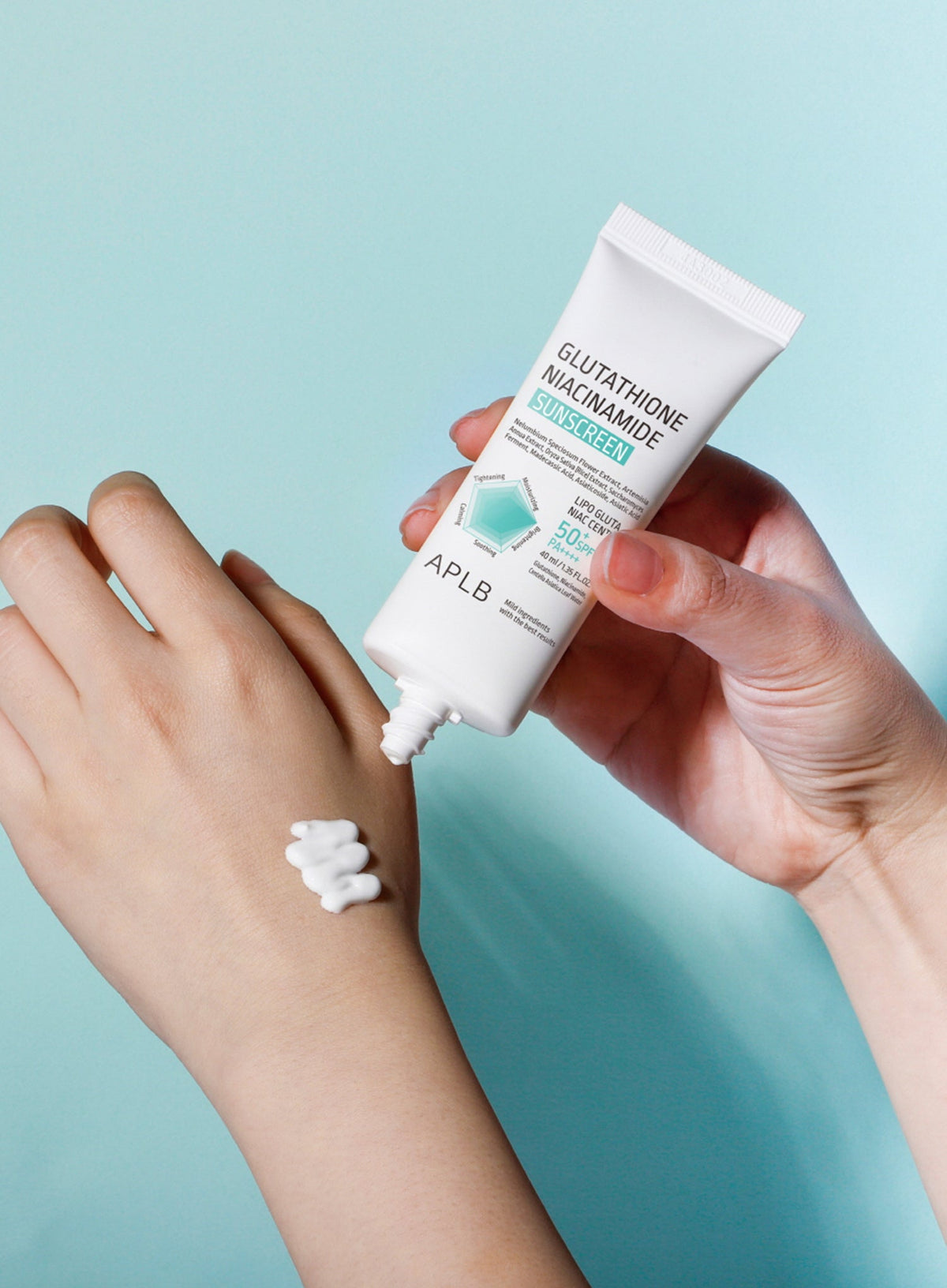 Glutathione Niacinamide Sunscreen (SPF50+ PA++++) Duo Set (40ml*2ea)