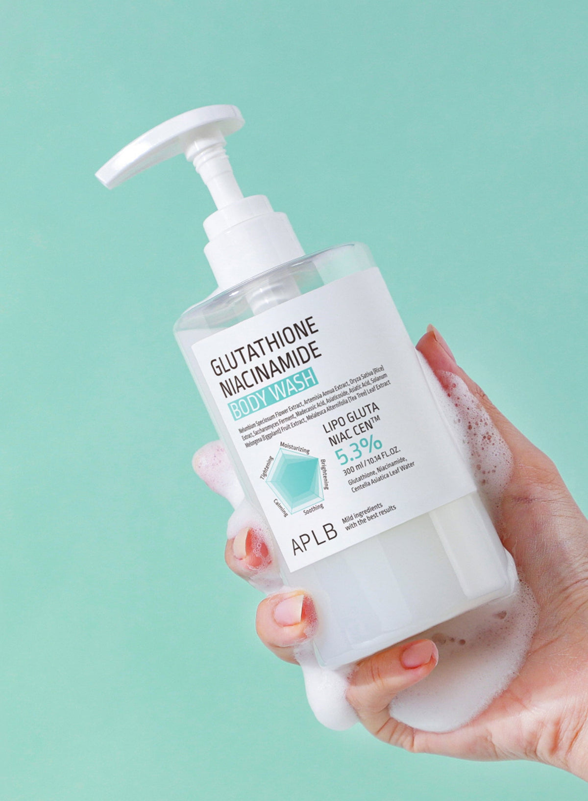 Glutathione Niacinamide Body Wash (300ml)