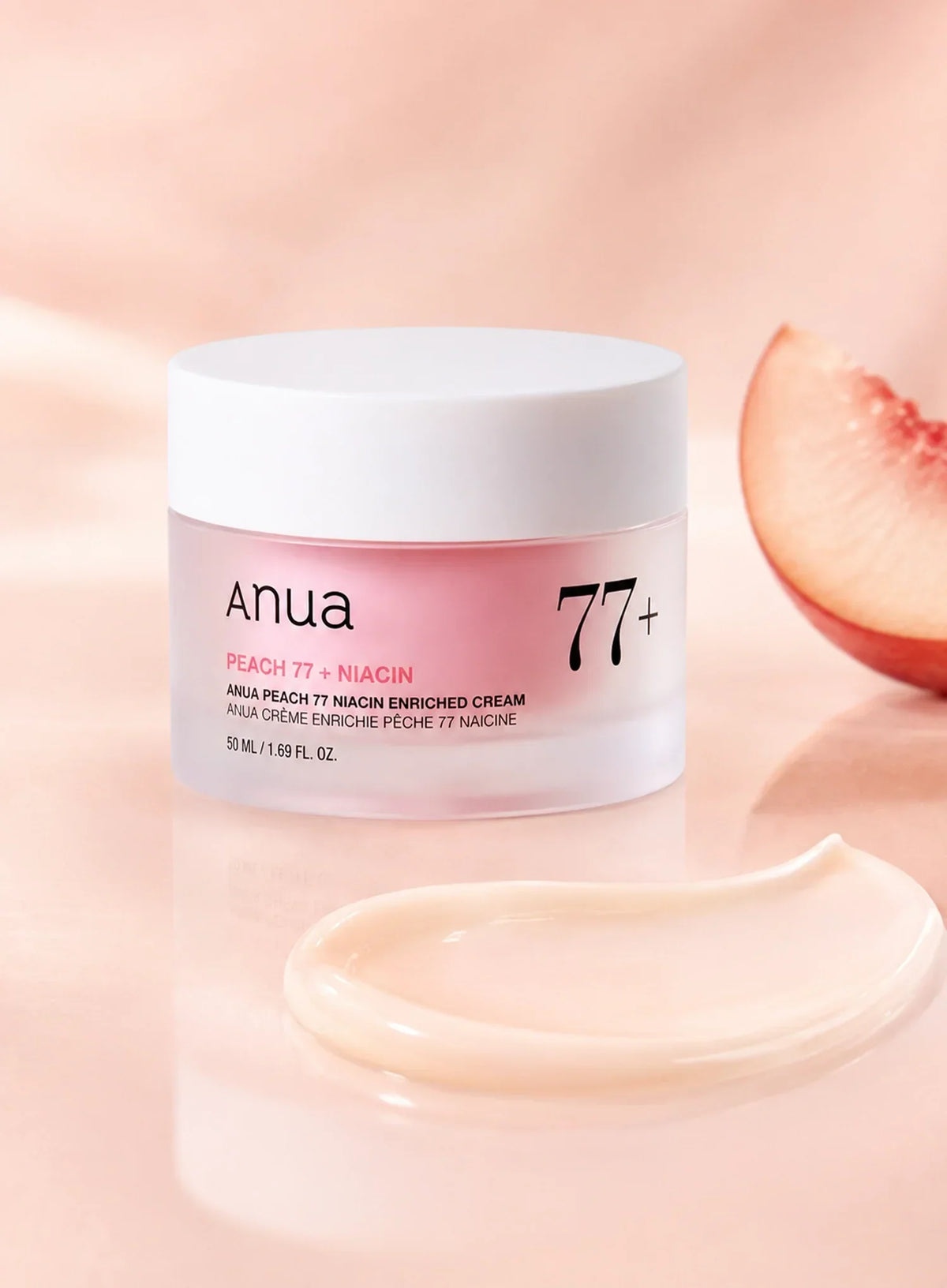 Peach 77% Niacin Enriched Cream (50ml)
