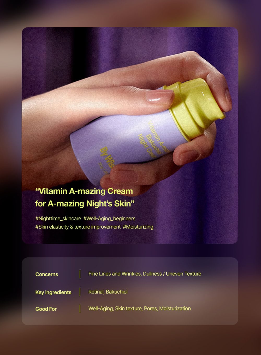 Vitamin A-mazing Bakuchiol Night Cream Duo Set (30g*2ea)