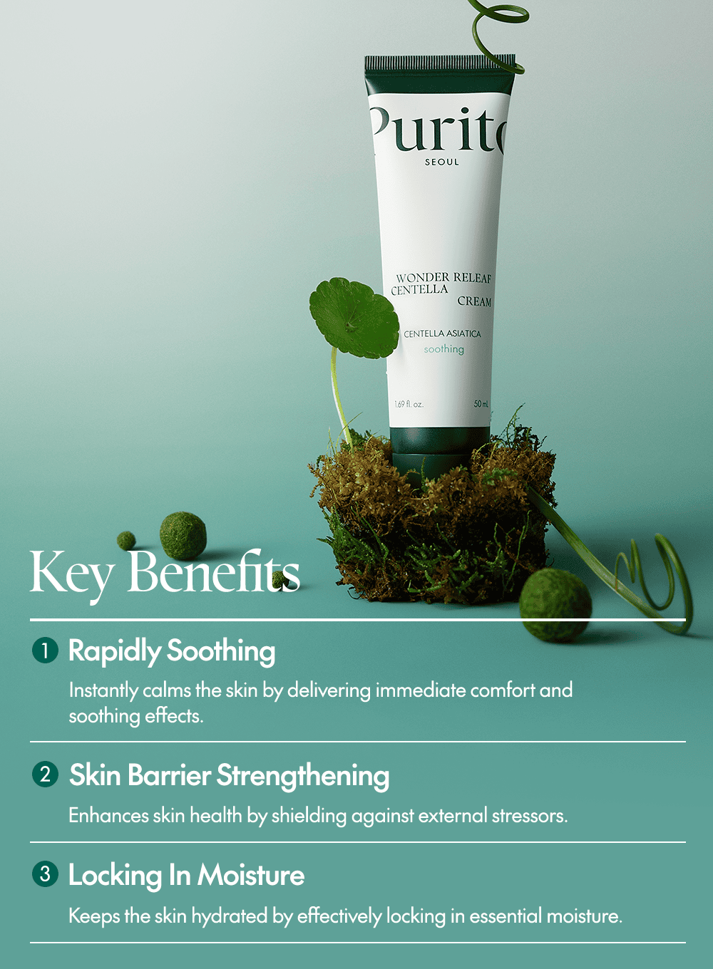 Wonder Releaf Centella Cream (50ml)