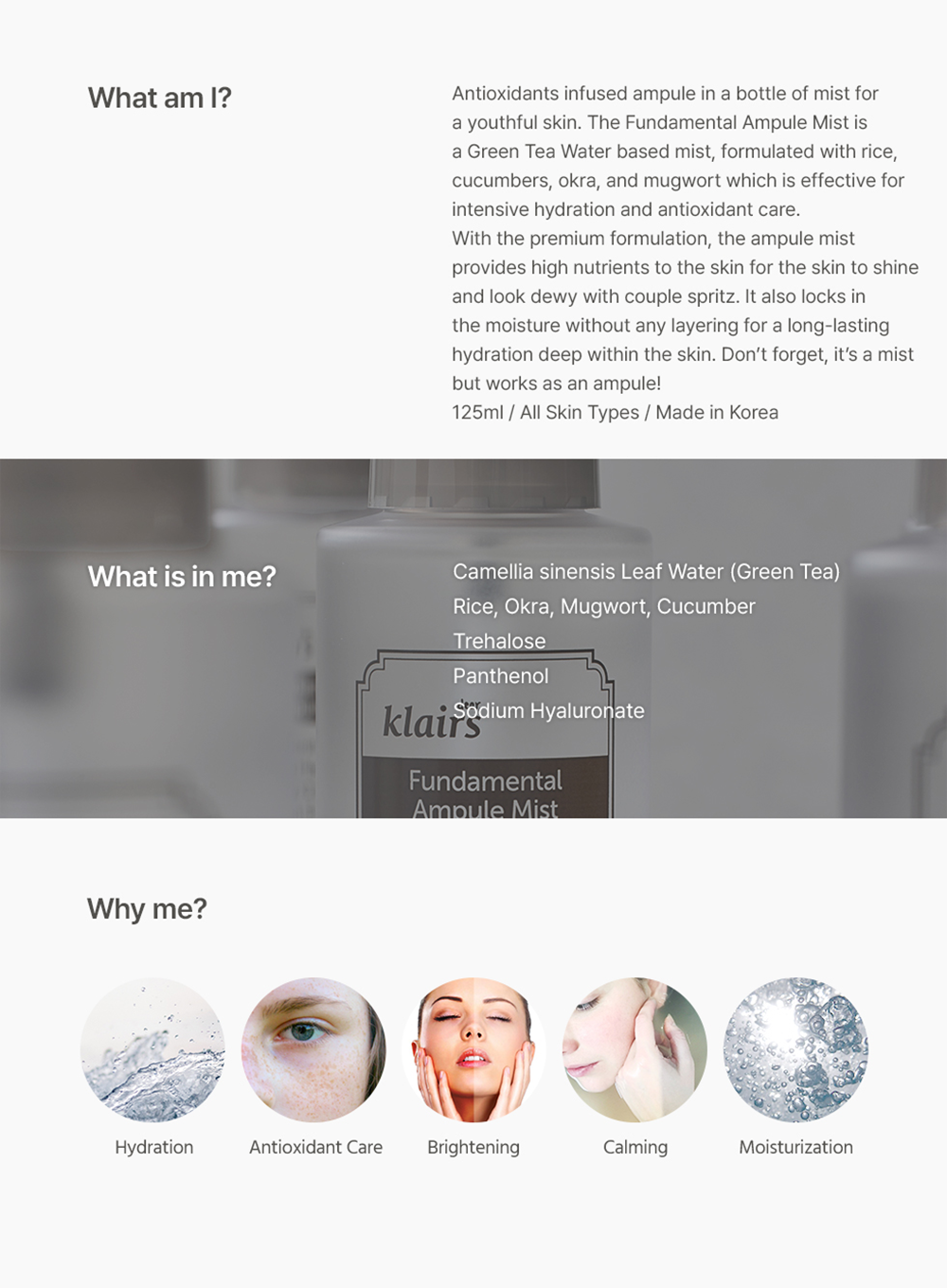 Fundamental Ampoule Mist (125ml)