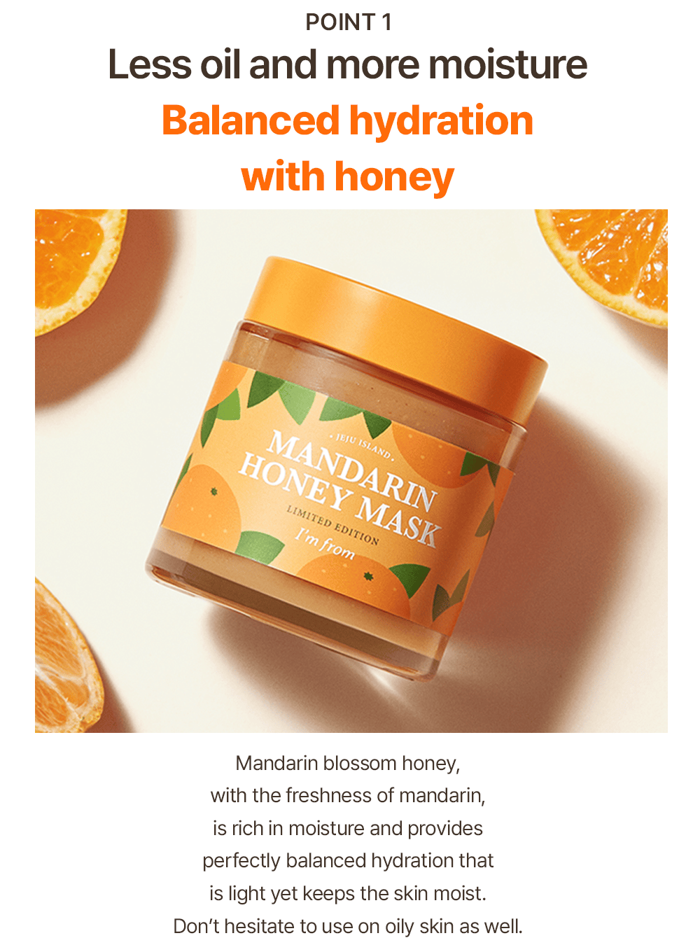 Mandarin Honey Mask Trio Set (120g*3ea)