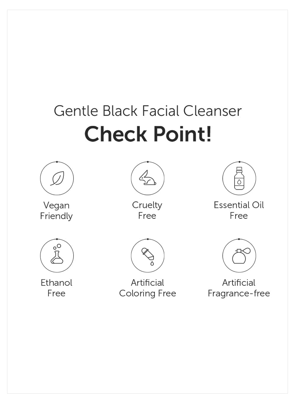 Gentle Black Facial Cleanser Duo Set (140ml*2ea)