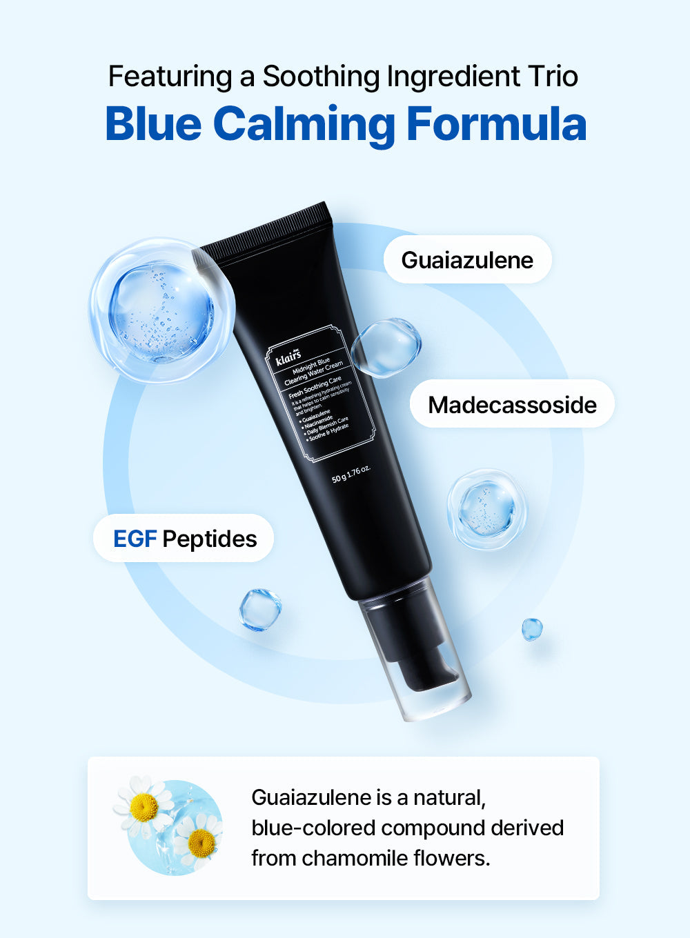 Midnight Blue Clearing Water Cream (50g)